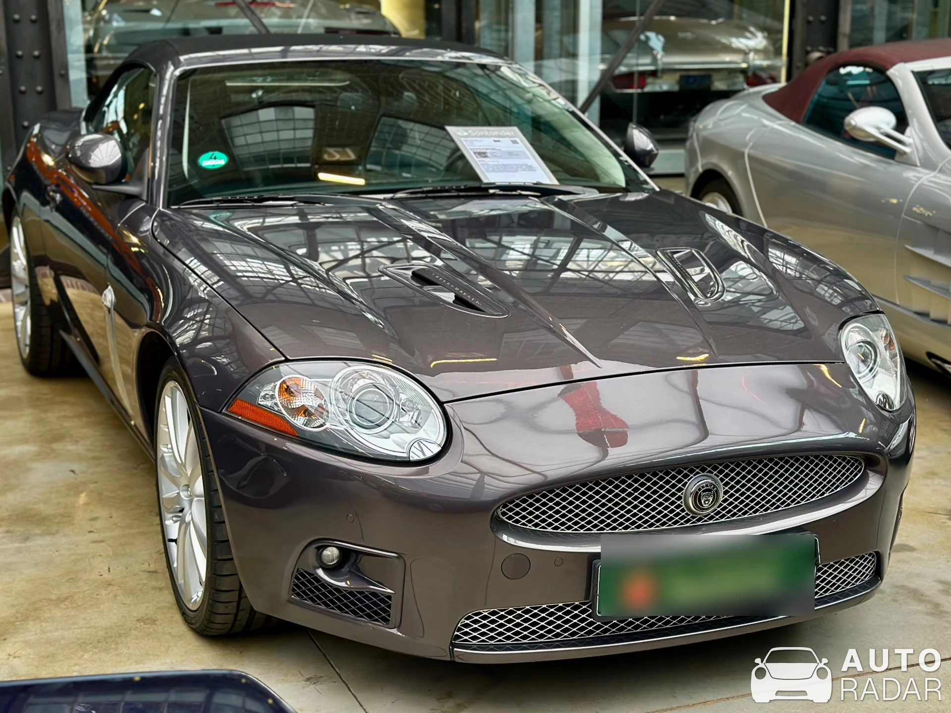 Jaguar XKR Convertible spotted in Düsseldorf, Germany