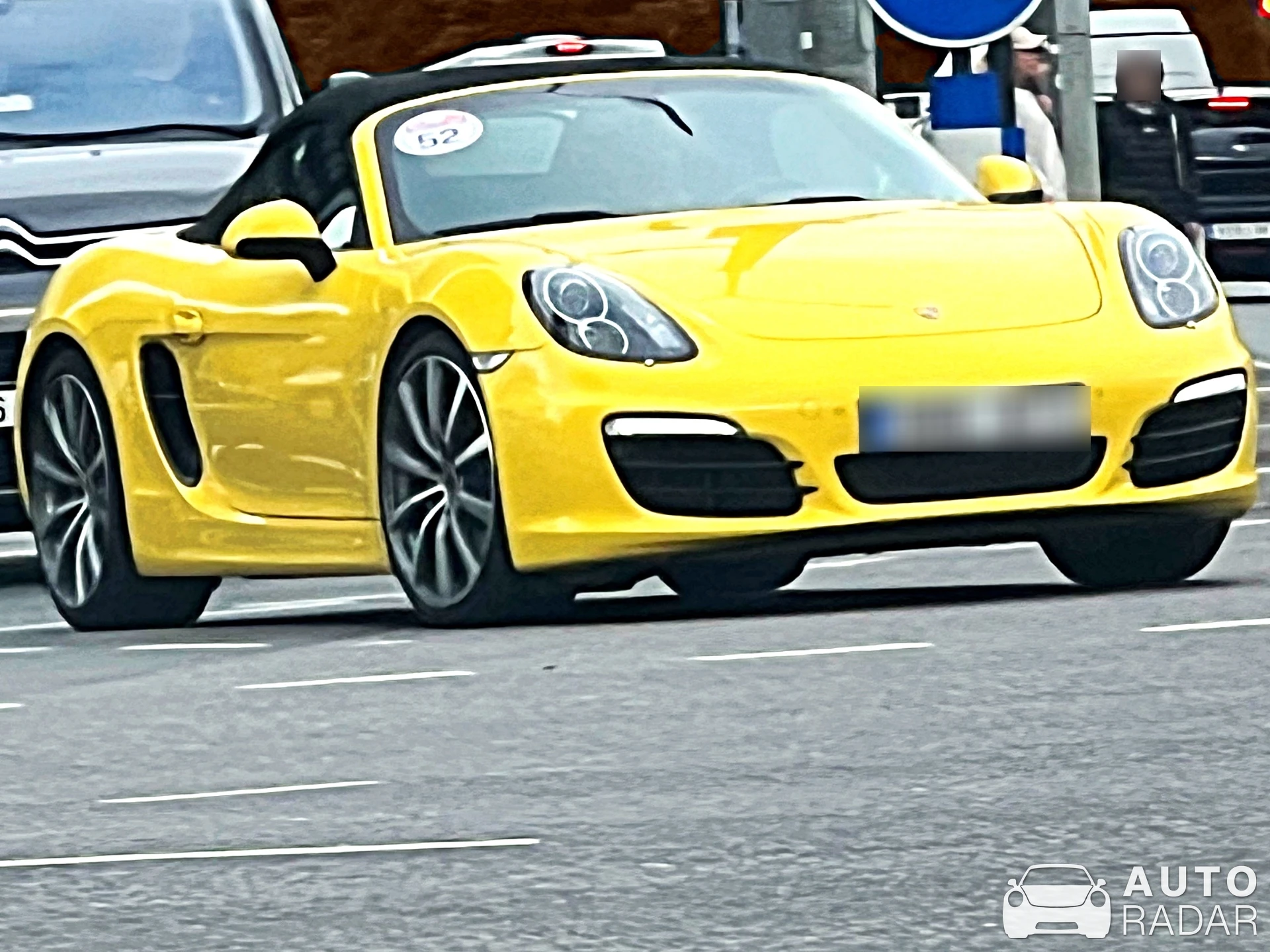 Porsche 981 Boxster spotted in Tallinn, Estonia