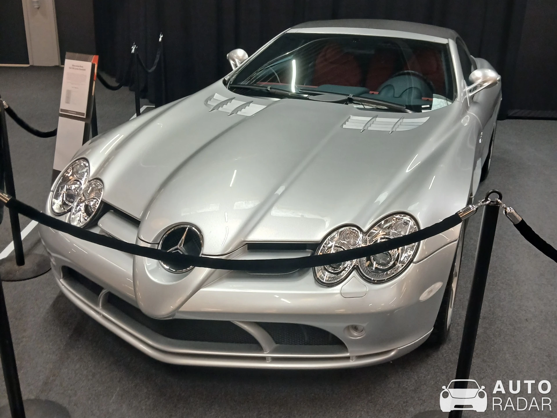 Mercedes-Benz SLR McLaren Roadster spotted in Herning