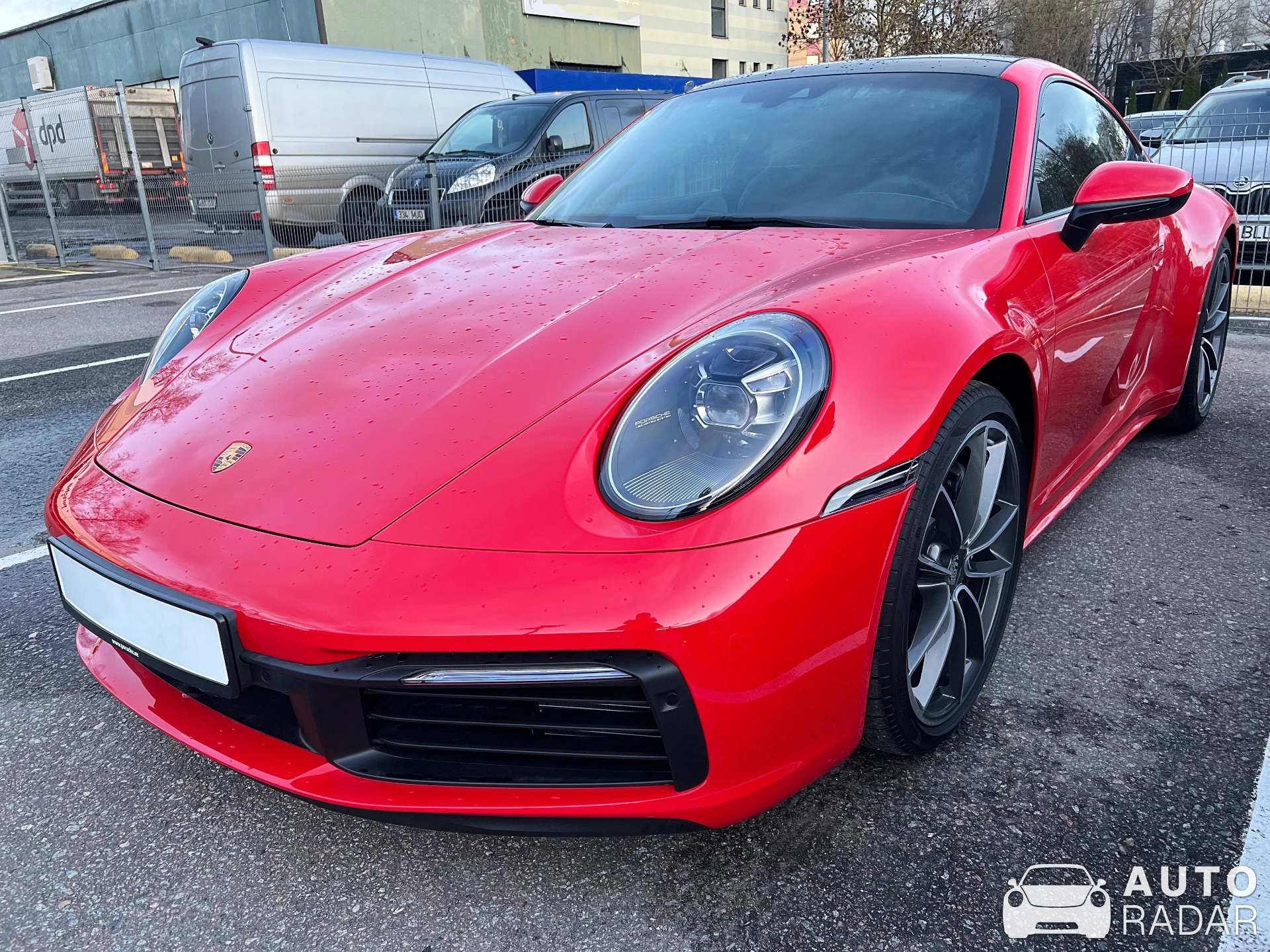 Porsche 992 Carrera 4 MkI spotted in Tallinn, Estonia