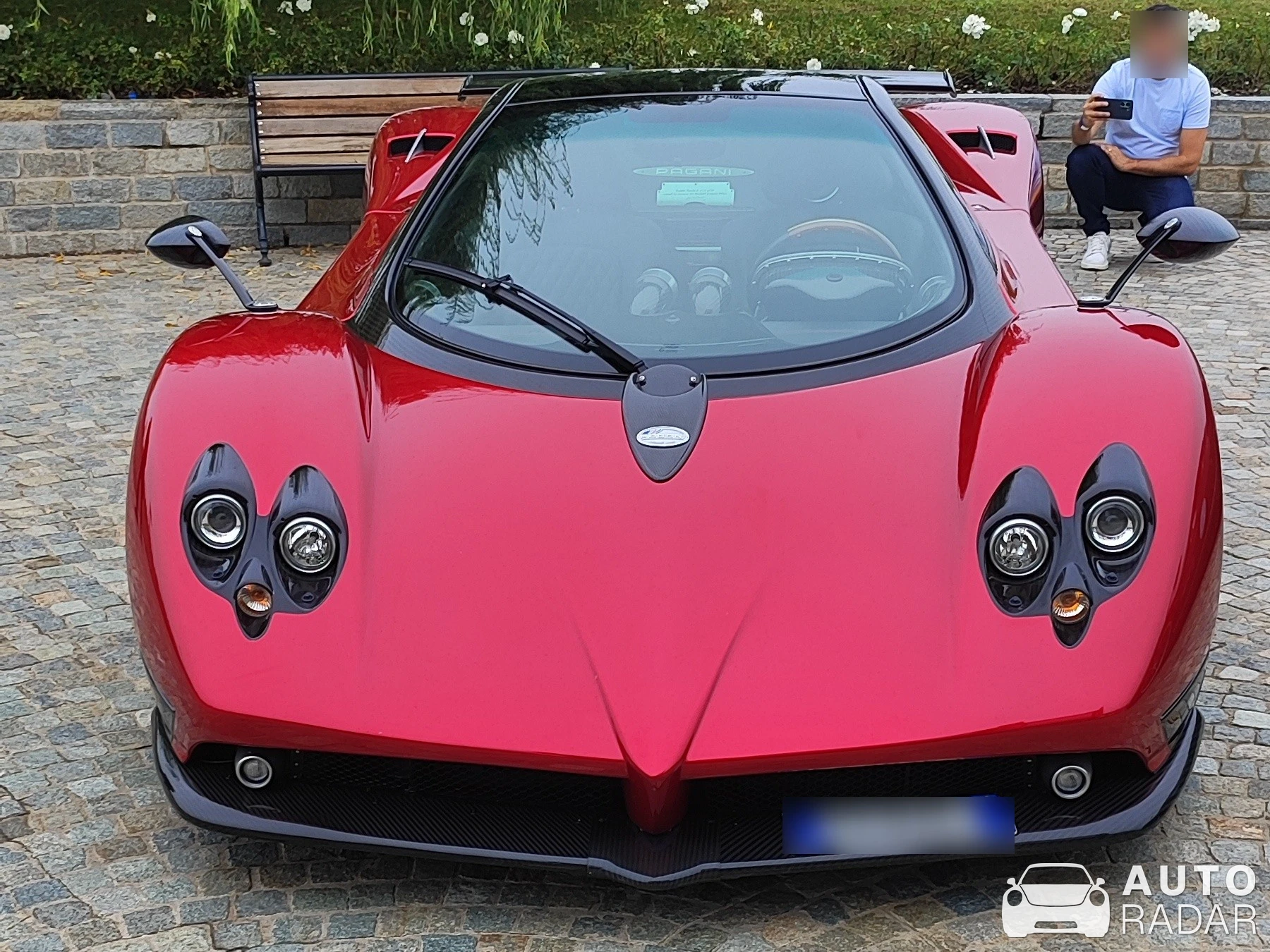 Pagani Zonda F spotted in San Cesario sul Panaro