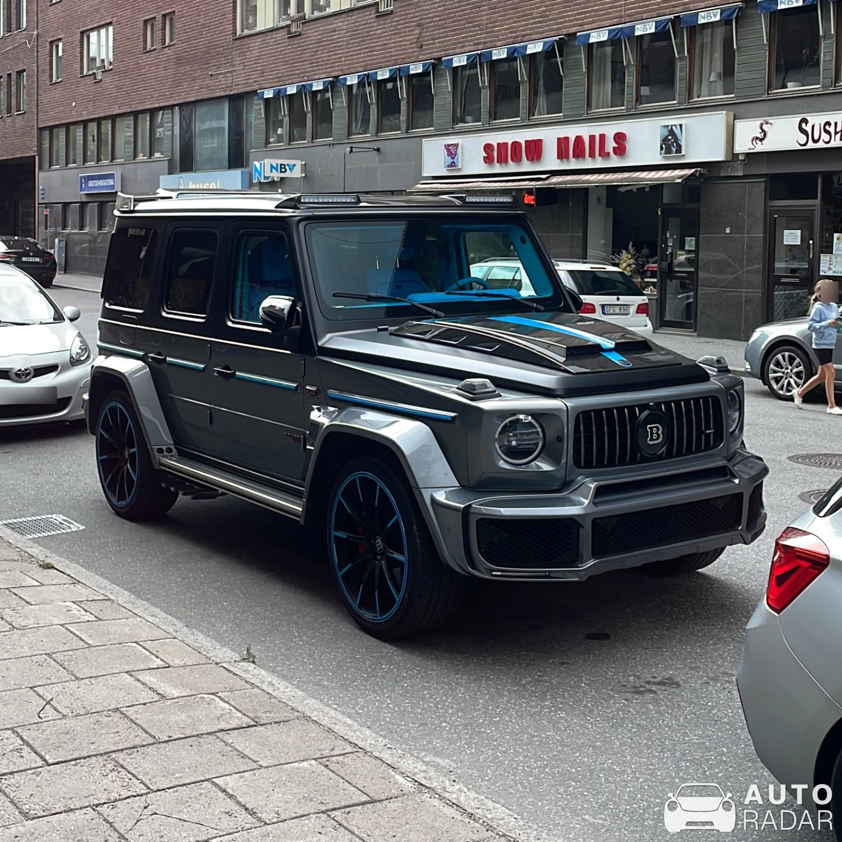 Mercedes-AMG Brabus G 800 XLP Superblack spotted