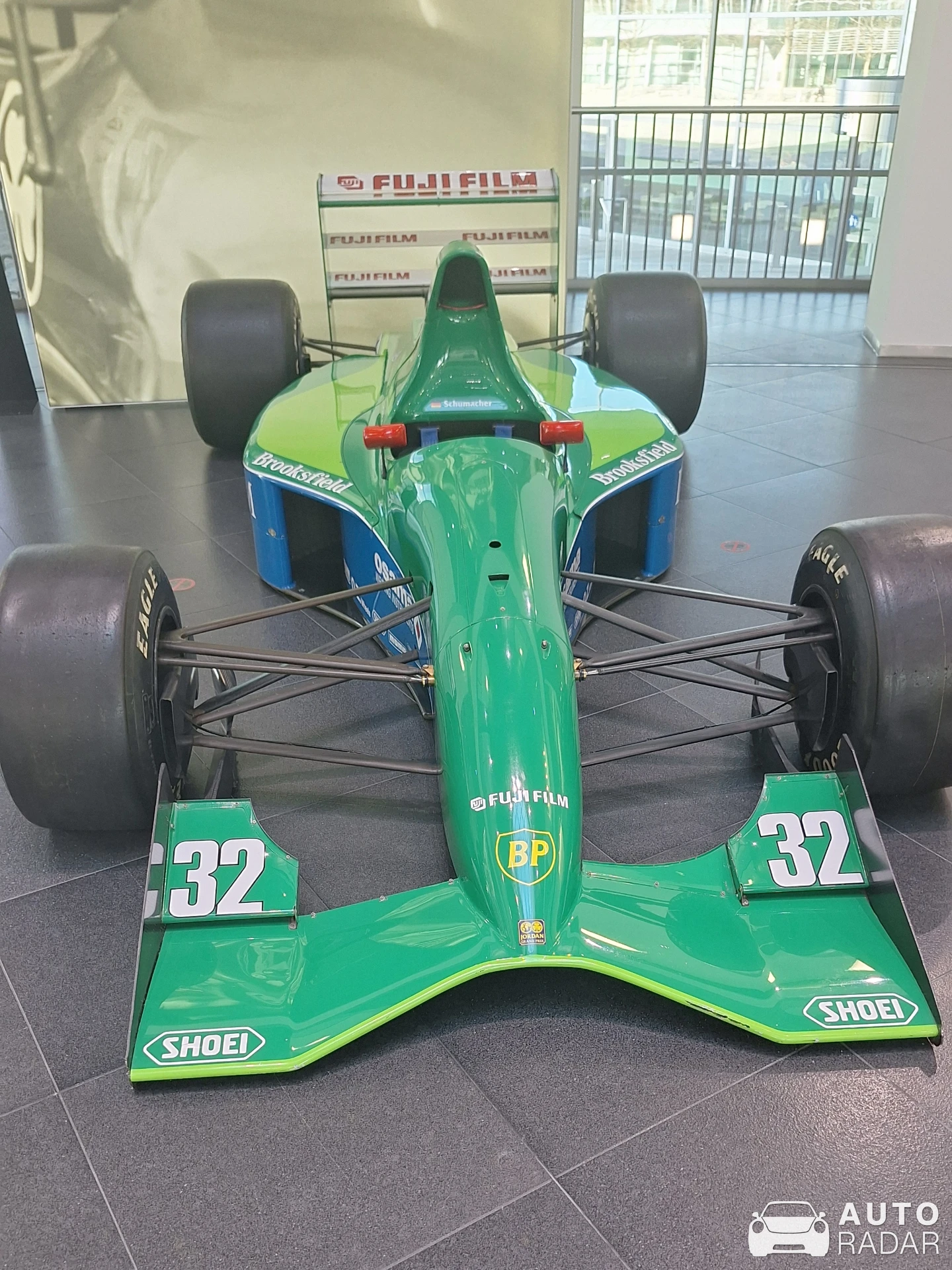 Jordan F1 spotted in Ingolstadt