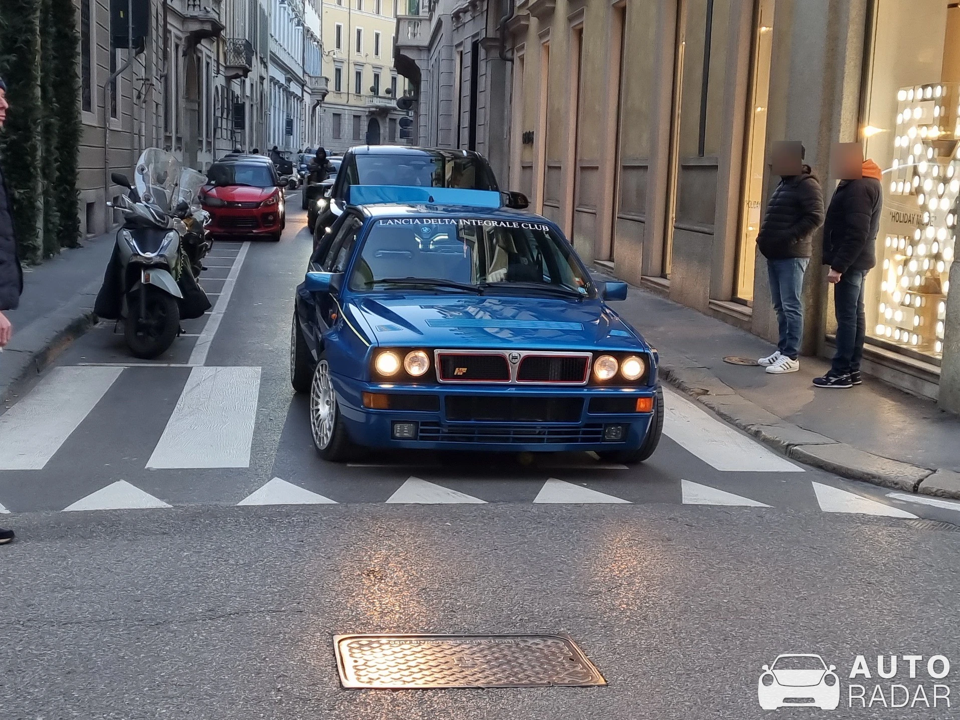 Lancia Delta HF Integrale spotted in Milano, Italy