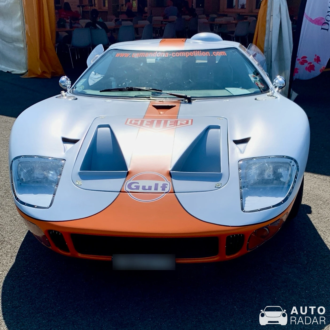 Ford GT40 spotted in Montilliez, Suisse