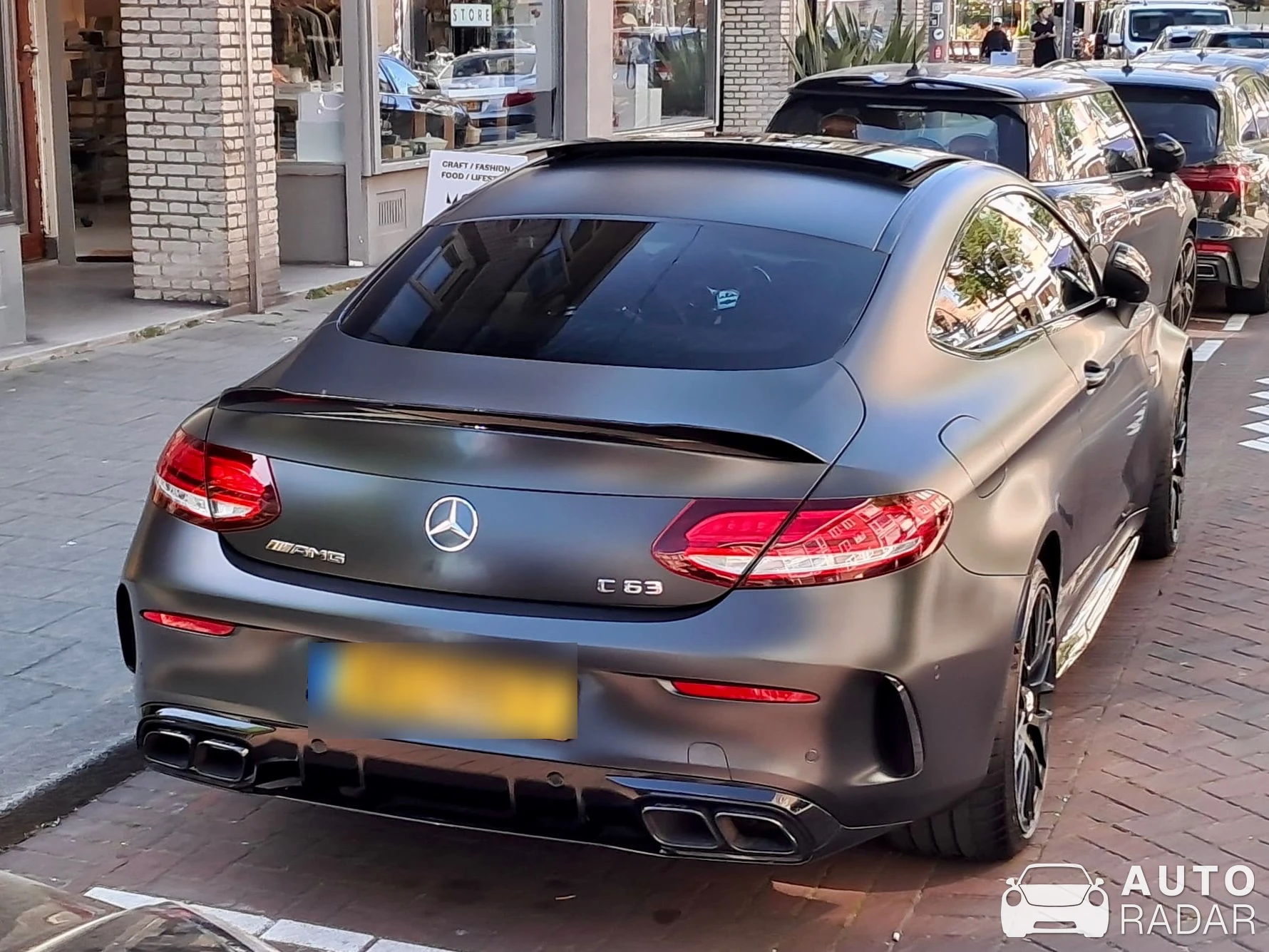 Mercedes-AMG C 63 Coupé C205 Edition 1 spotted in Rotterdam