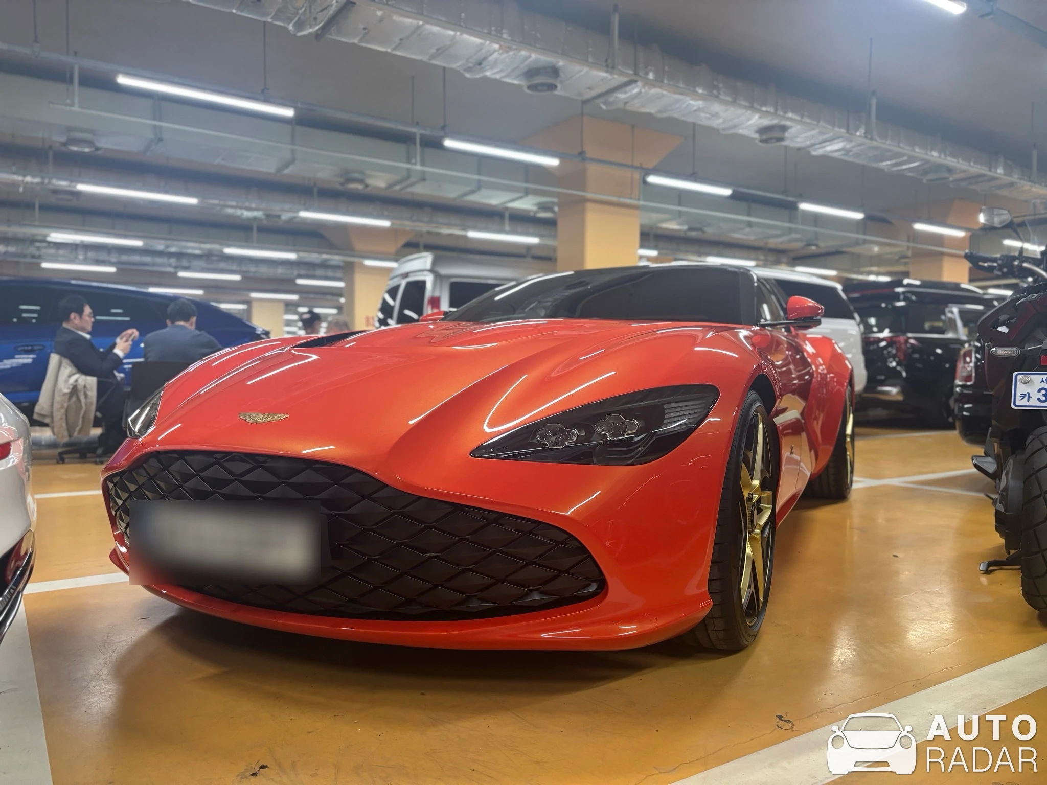 Aston Martin DBS GT Zagato spotted in 서초구, 대한민국