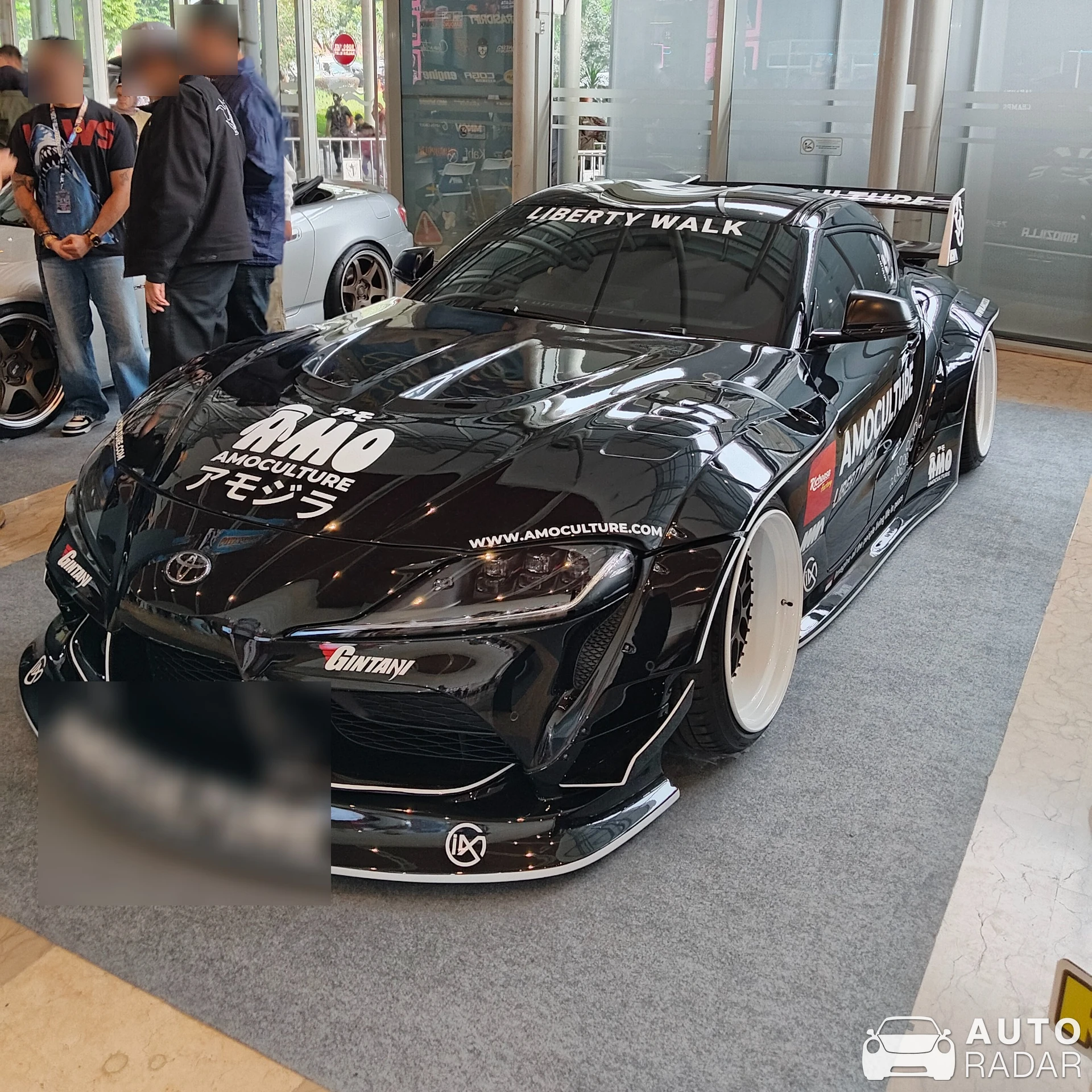 Toyota GR Supra A90 Liberty Walk spotted in Tangerang