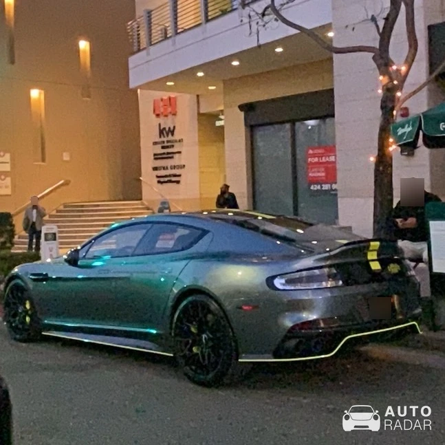 Aston Martin Rapide S AMR spotted in Beverly Hills