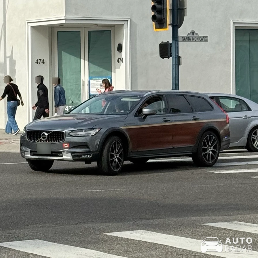 Volvo V90 spotted in Beverly Hills