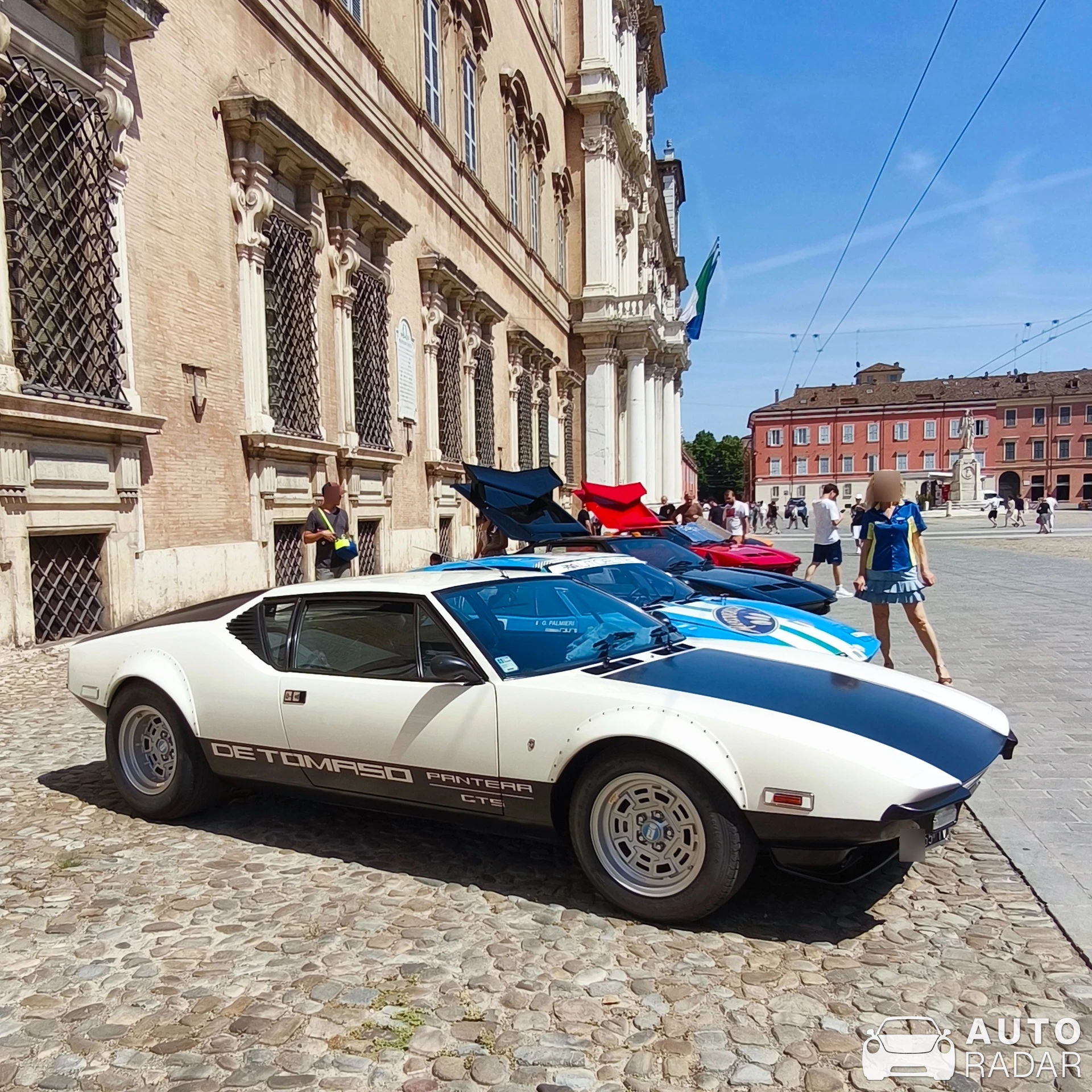 De Tomaso Pantera GTS spotted in Modena