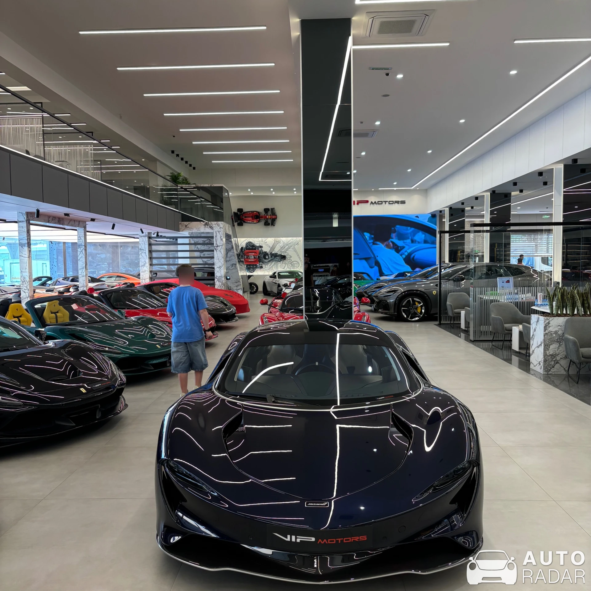 McLaren Speedtail spotted in Dubai, Vereinigte Arabische Emirate
