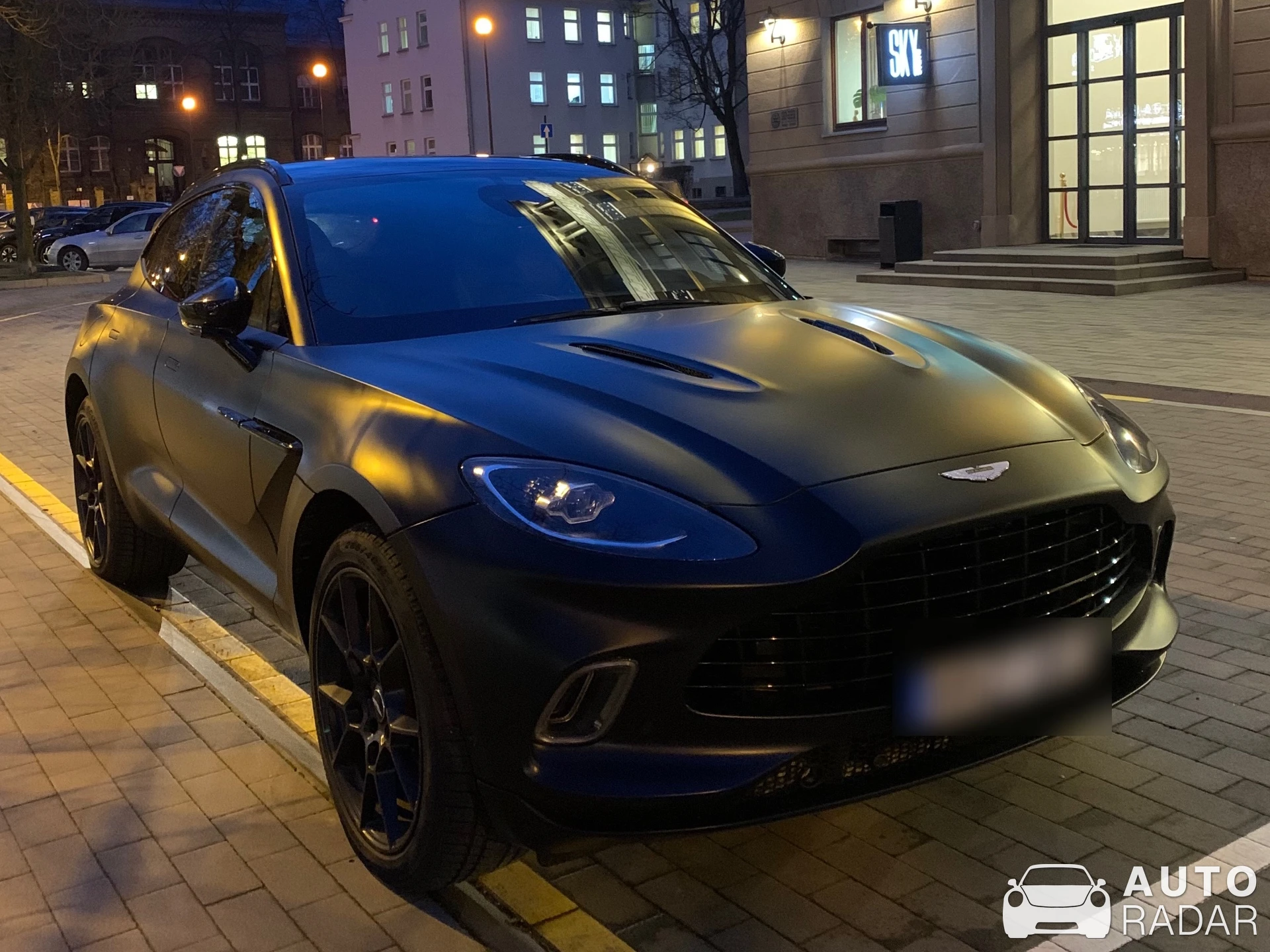 Aston Martin DBX spotted in Klaipėda, Литва