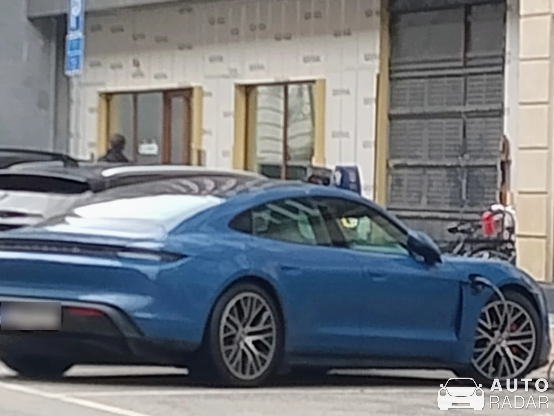 Porsche Taycan 4S spotted in København, Denmark