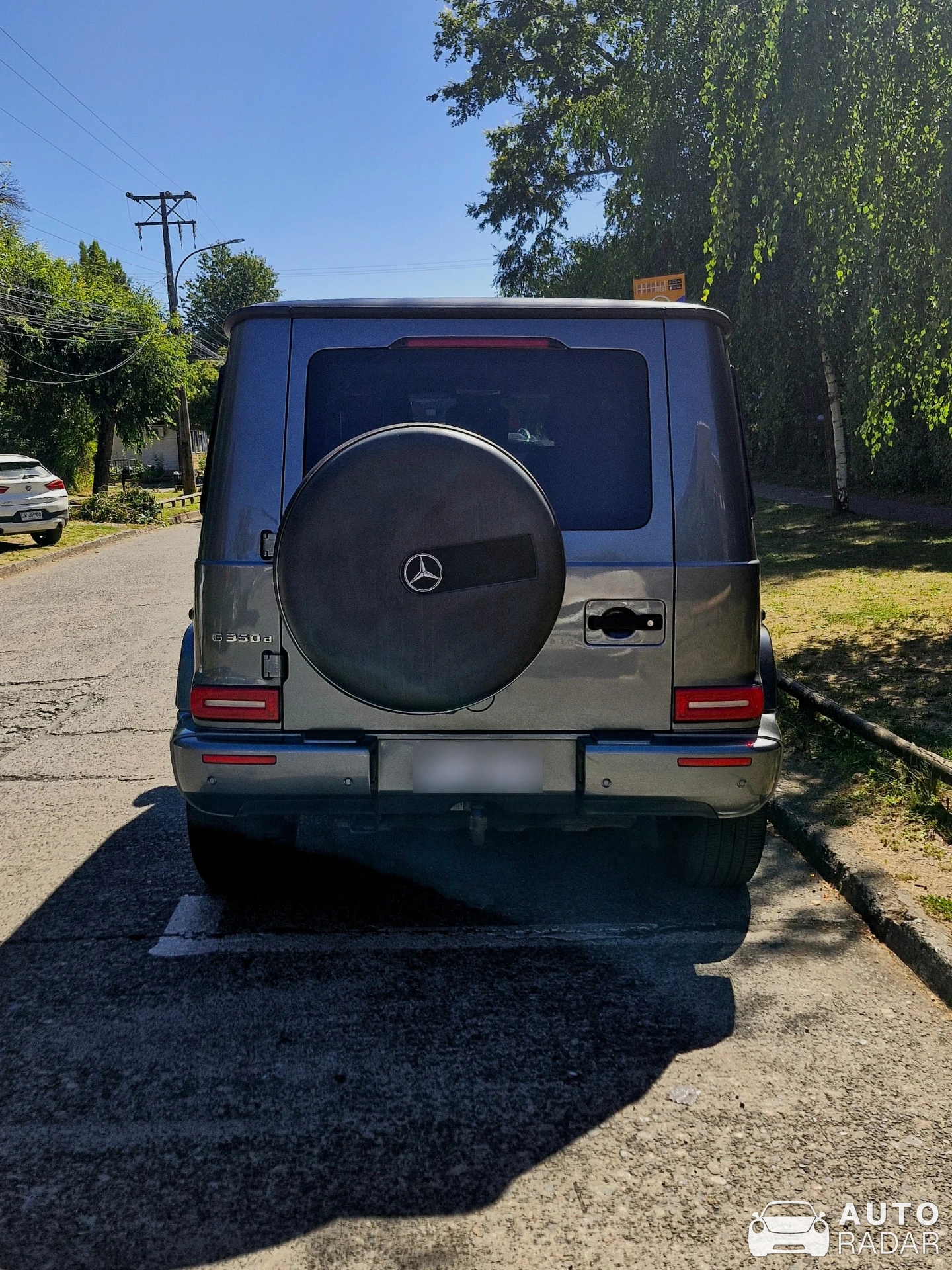Mercedes-Benz G 350 spotted in Pucón, Chile