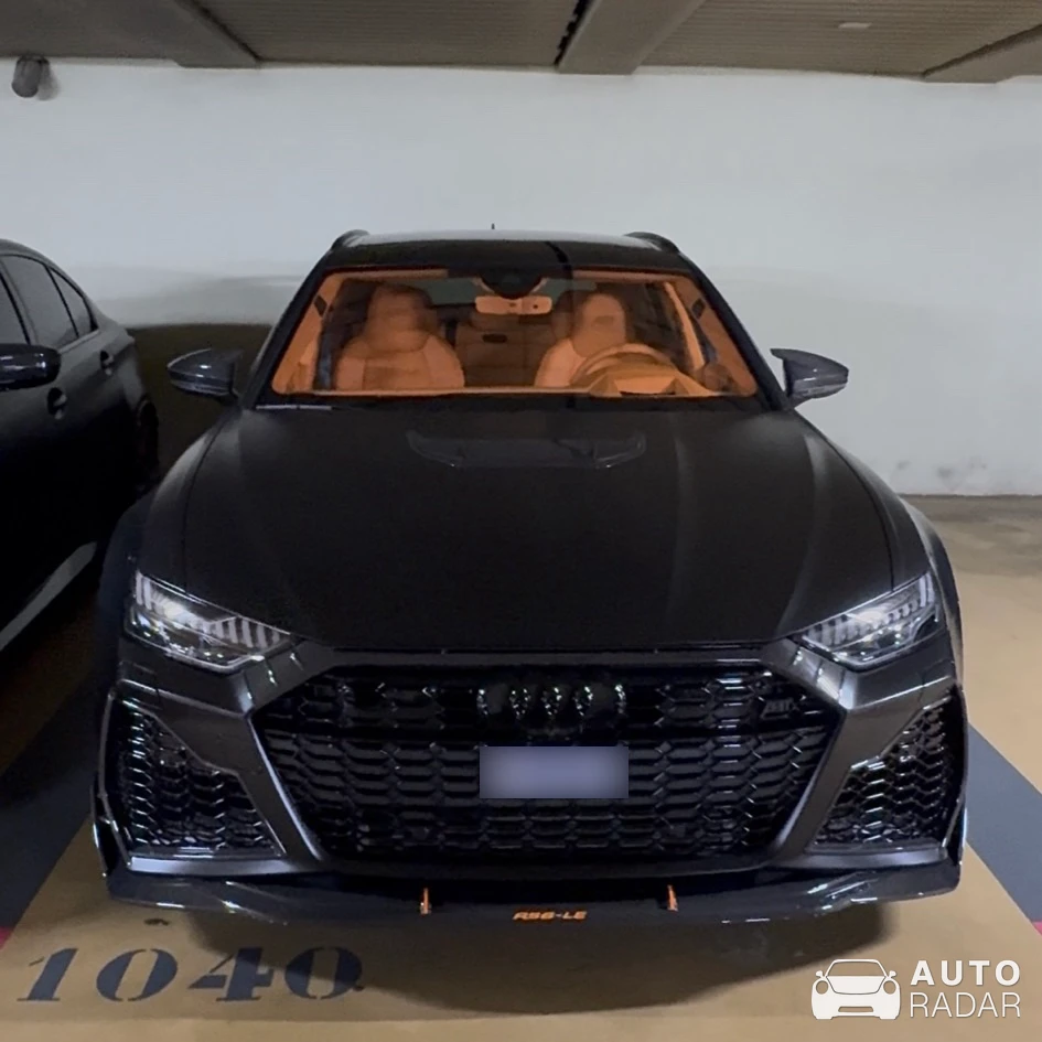 Audi ABT RS6 Avant C8 Legacy Edition 'GMK 1of1' spotted in Monaco