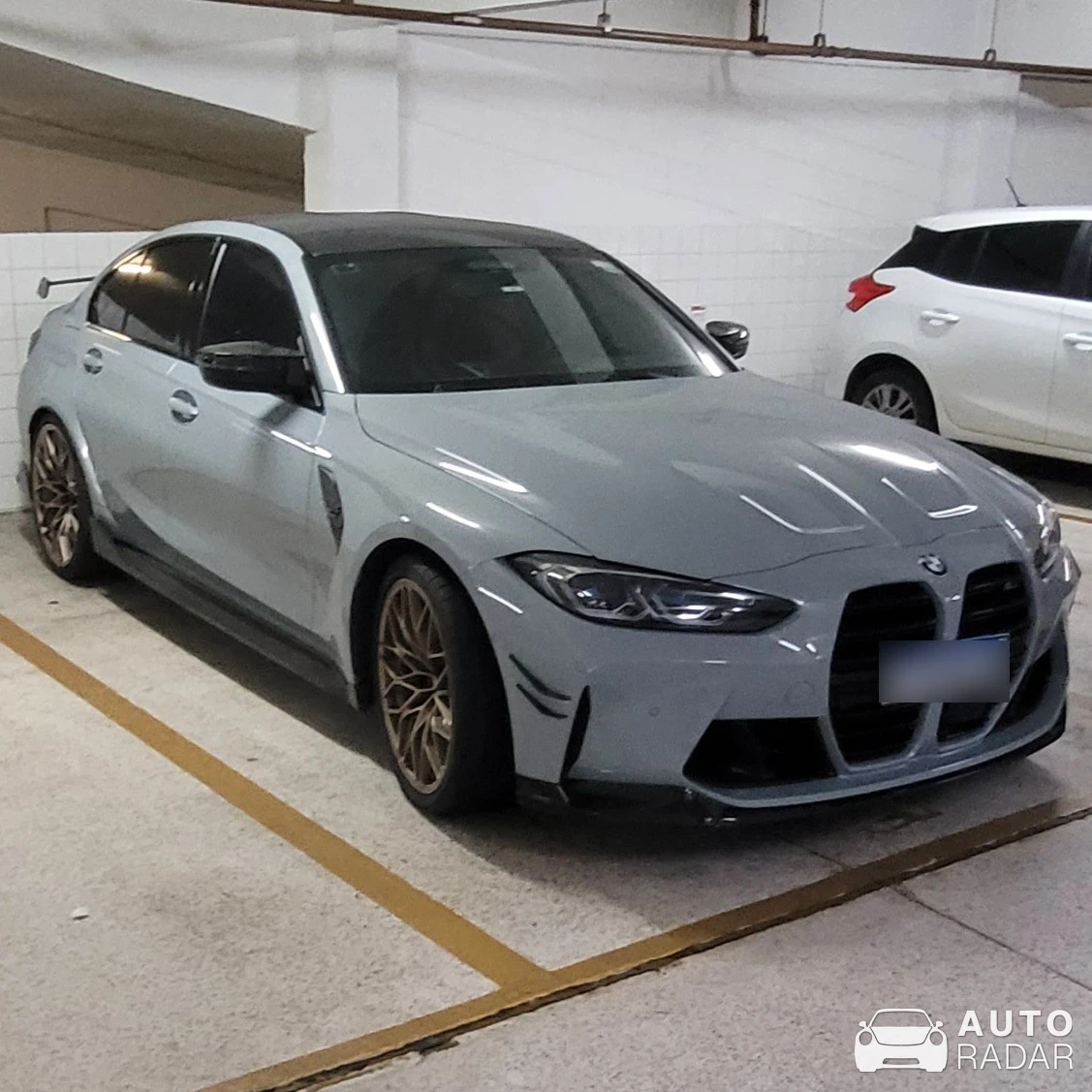 BMW M3 G80 Sedan Competition spotted in Paralela, Brazil
