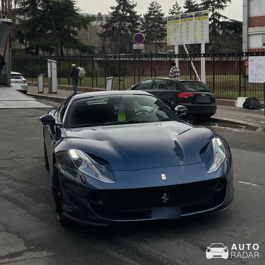 Ferrari 812 Superfast spotted in Paris, France