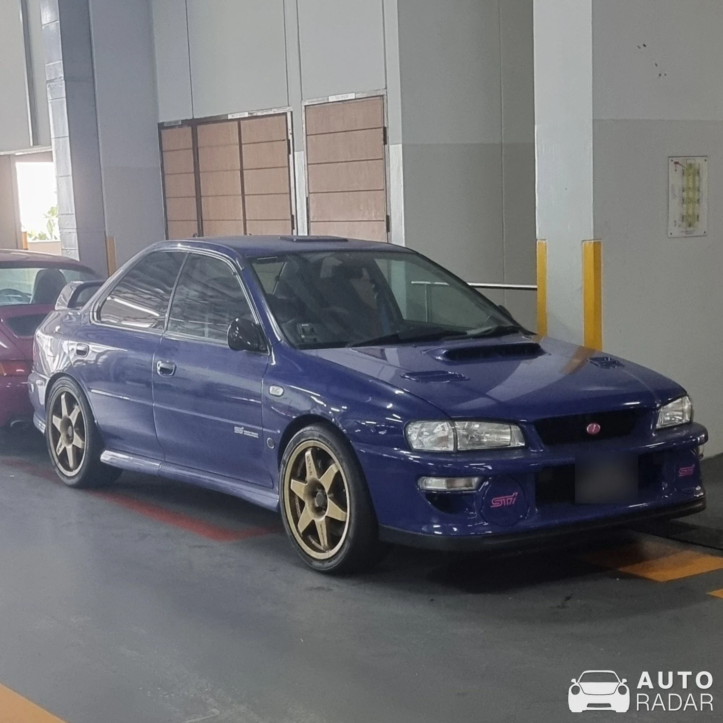 Subaru Impreza WRX STI GC8 spotted in Singapore