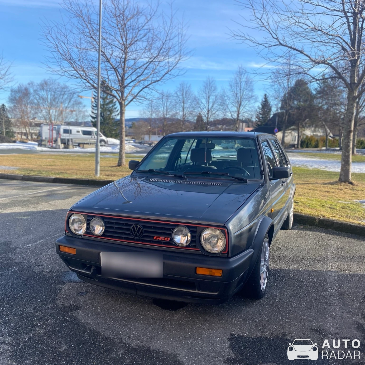Volkswagen Golf Mk2 Rallye G60 spotted