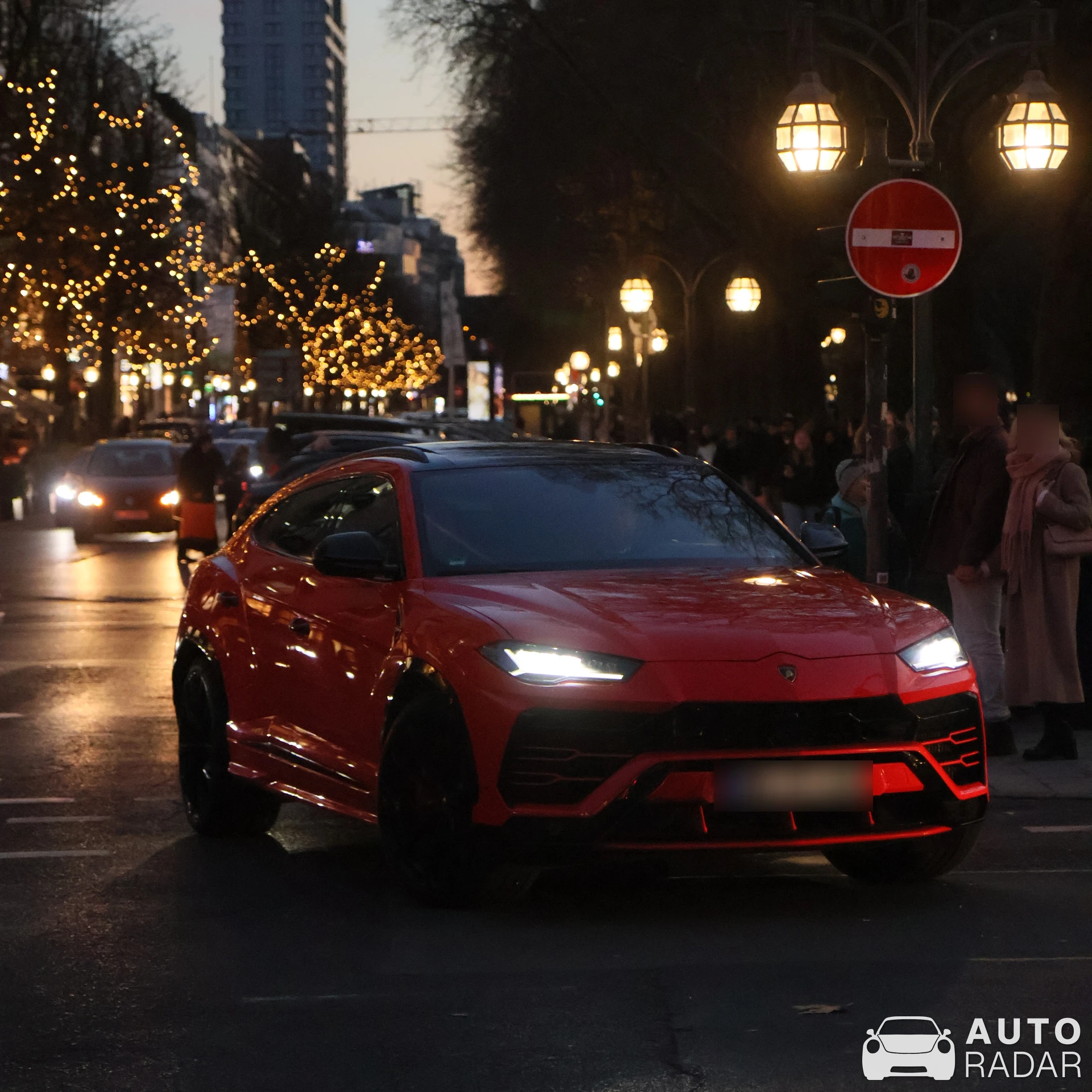 Lamborghini Urus spotted in Düsseldorf, Germany