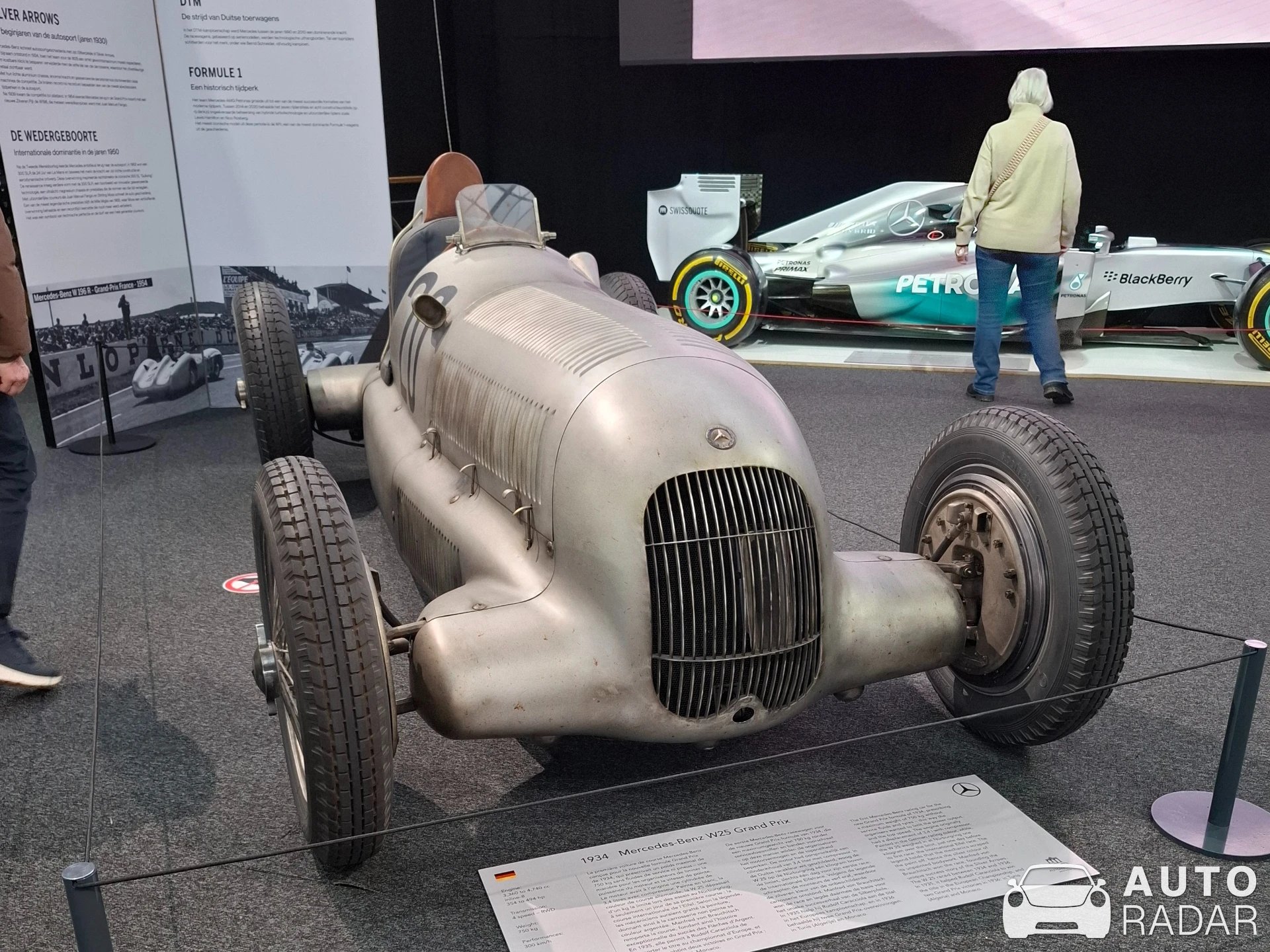 Mercedes-Benz W25 spotted in Brussels