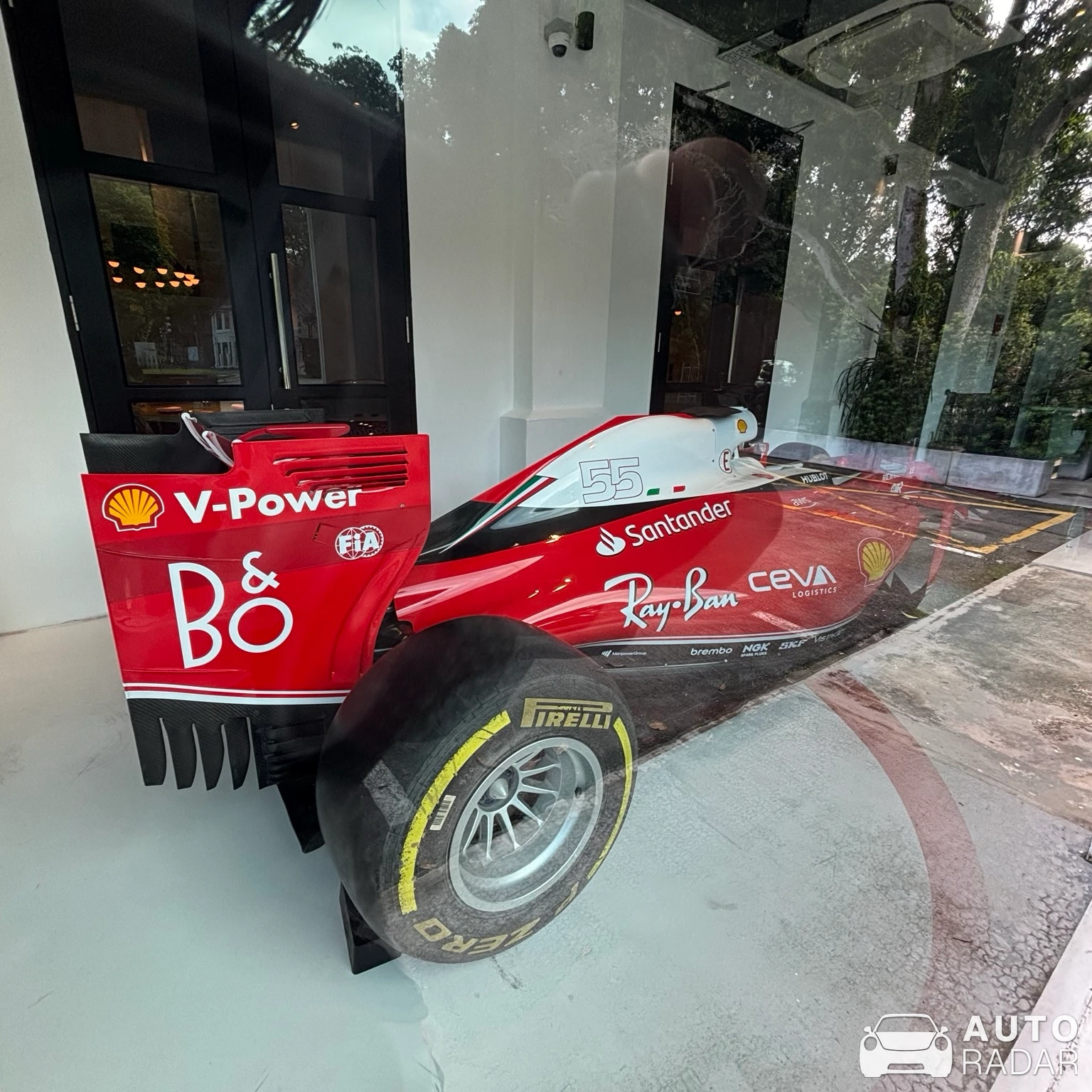 Ferrari SF15-T spotted in Singapore