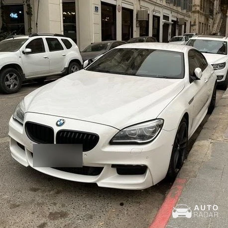 BMW 6 Series F06 Gran Coupé spotted in El Djazair, Algeria