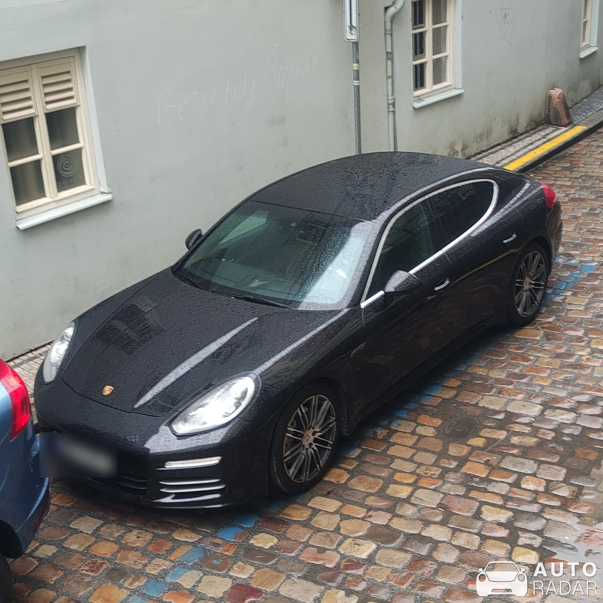 Porsche 970 Panamera spotted in Praha 1, Czechia
