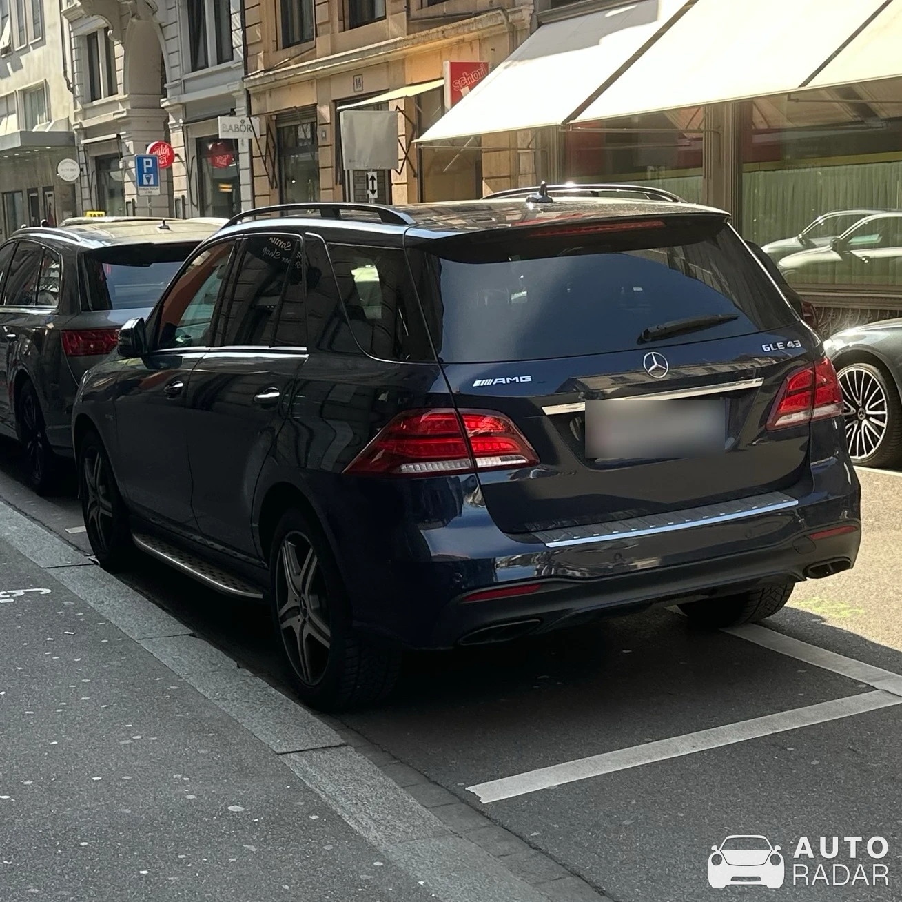 Mercedes-AMG GLE 43 spotted in Zürich