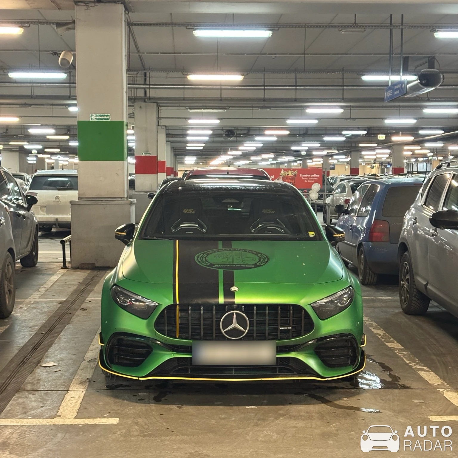 Mercedes-AMG A 45 S W177 2023 Street Style Edition spotted in Kraków