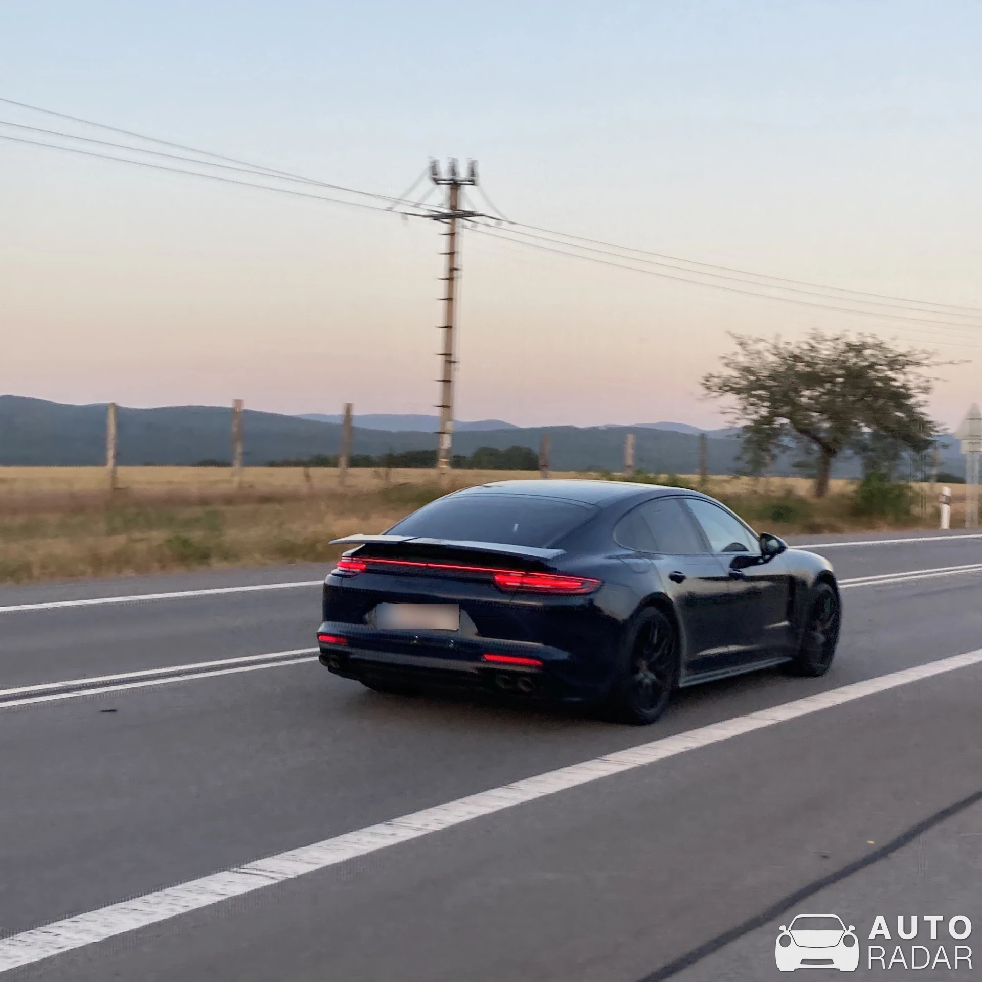 Porsche 971 Panamera GTS spotted in Lovčica - Trubín, Slovensko