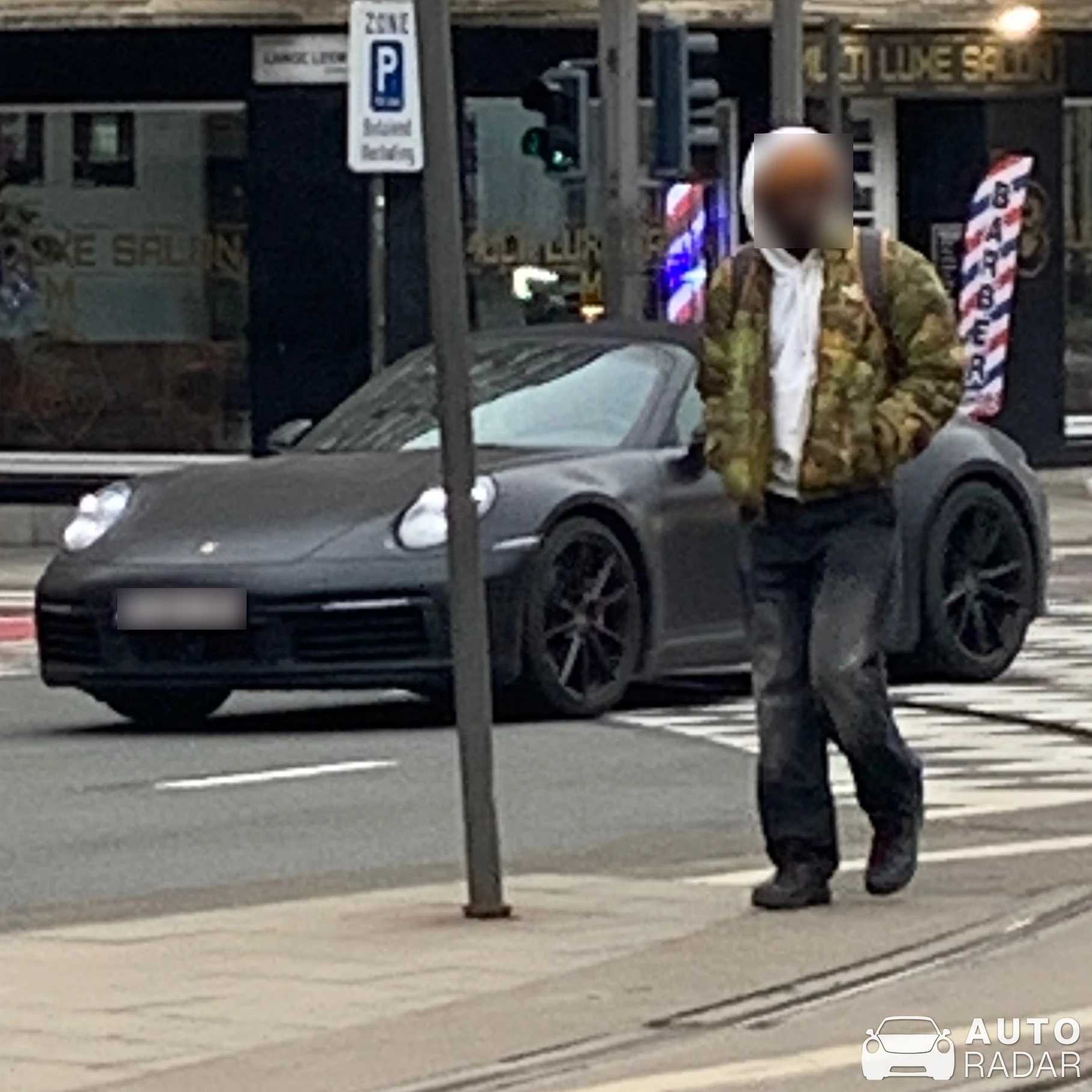 Porsche 992 Carrera Cabriolet MkI spotted in Antwerpen, België