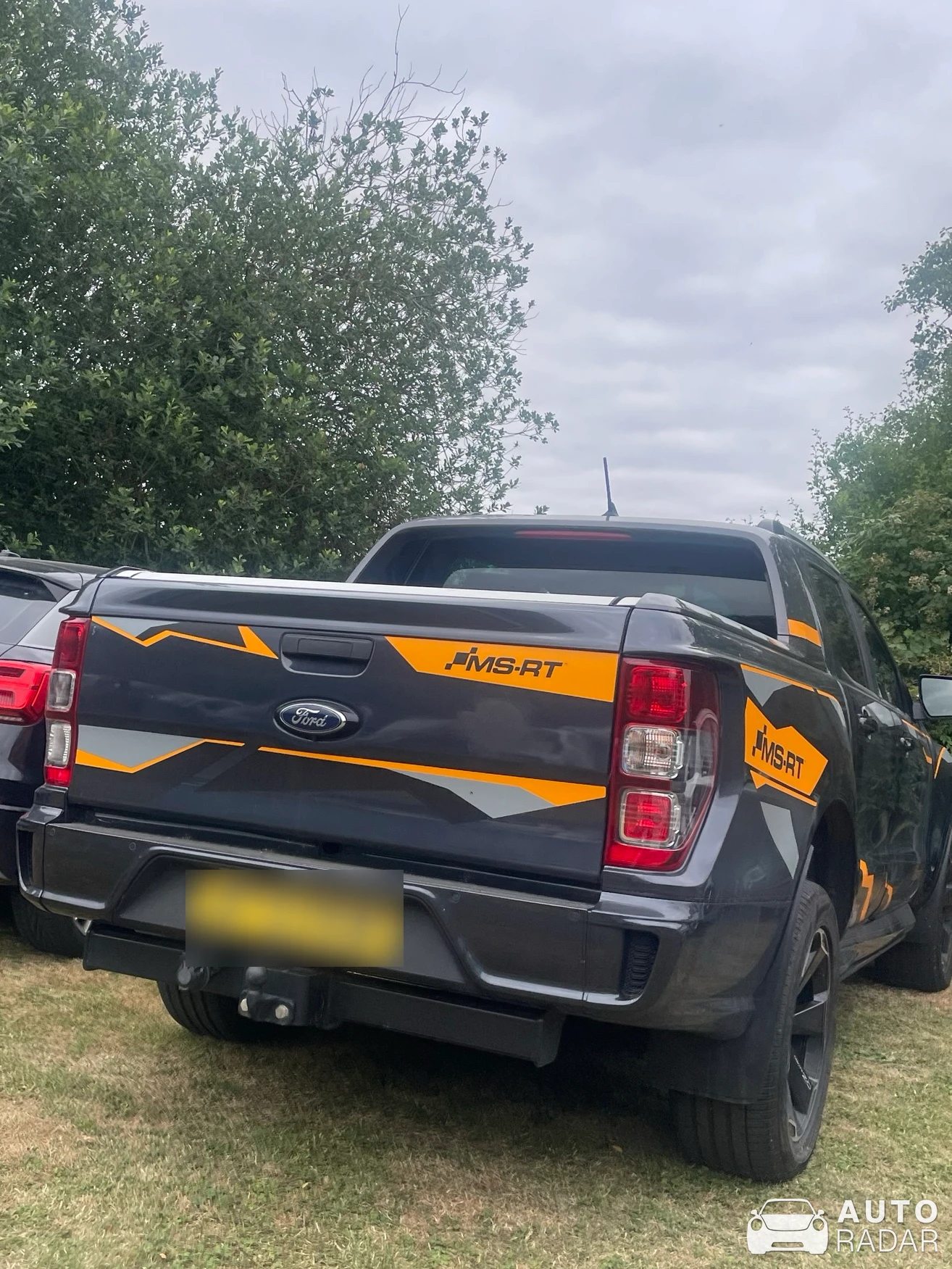 Ford Ranger MS-RT spotted