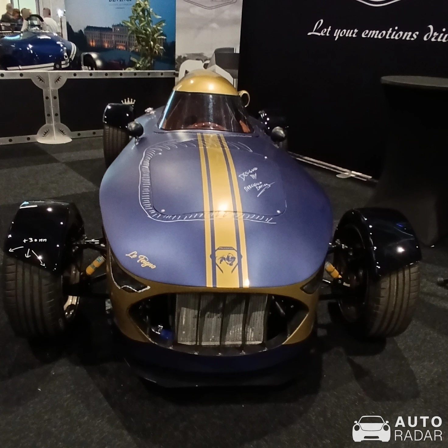 Donkervoort Premium D8 GTO spotted in Paris