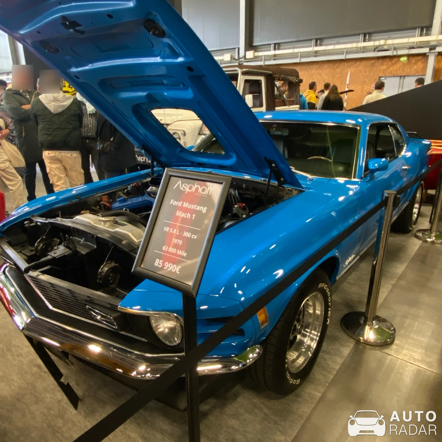 Ford Mustang Mach 1 1970 spotted in Nantes