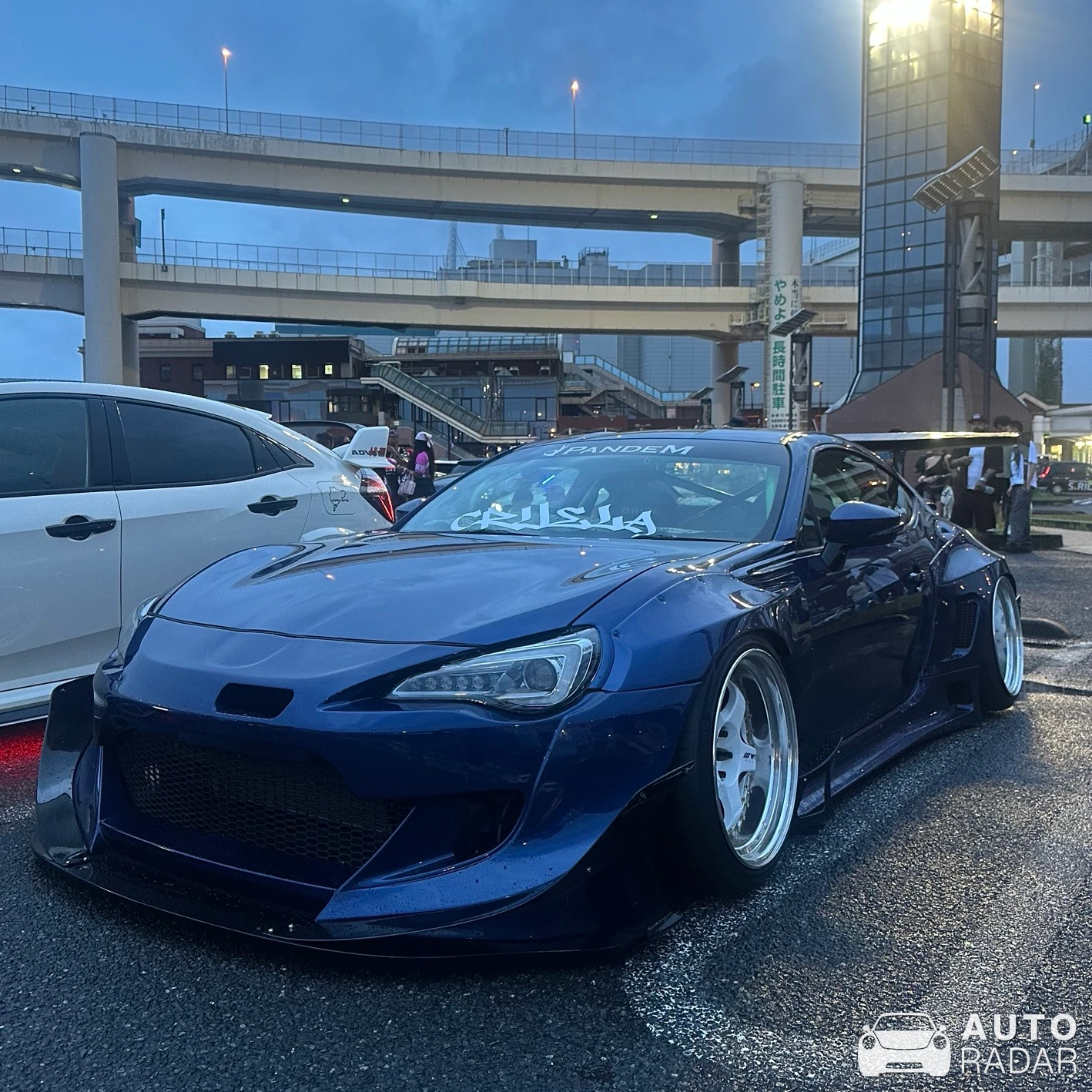 Toyota GT86 Pandem spotted in Yokohama