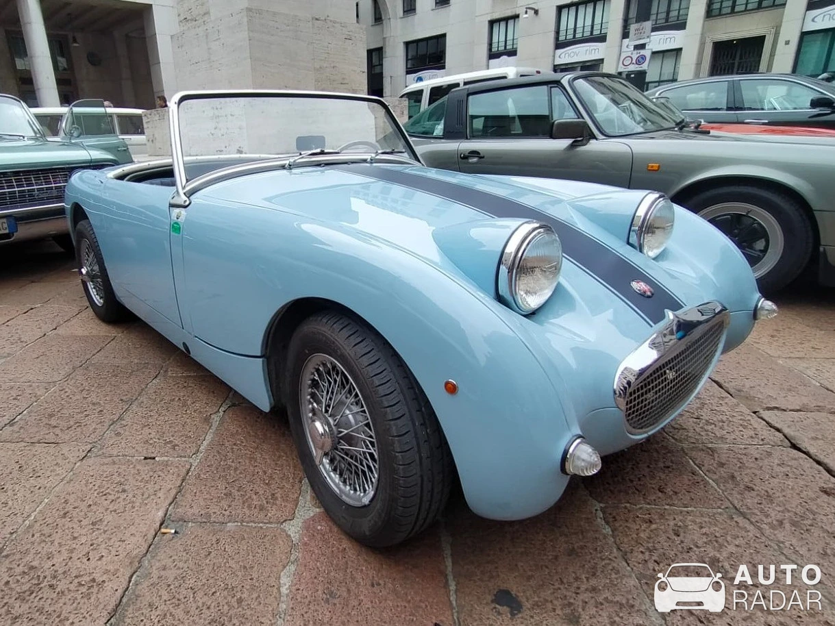 Austin-Healey Sprite Mark I spotted in Milano, Italy