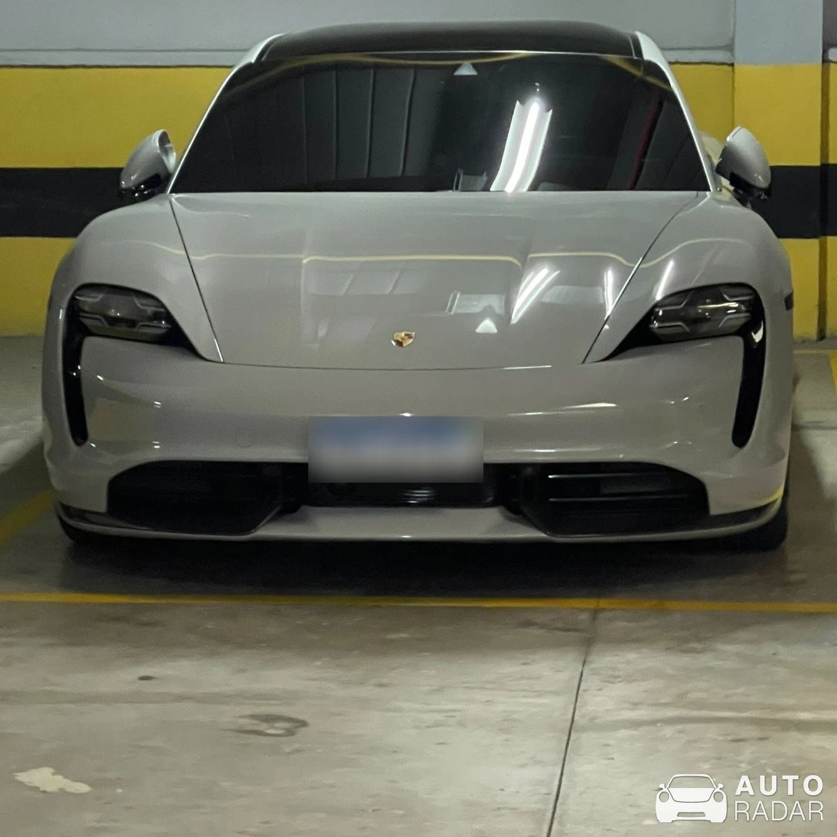 Porsche Taycan spotted in Barra da Tijuca, Brazil
