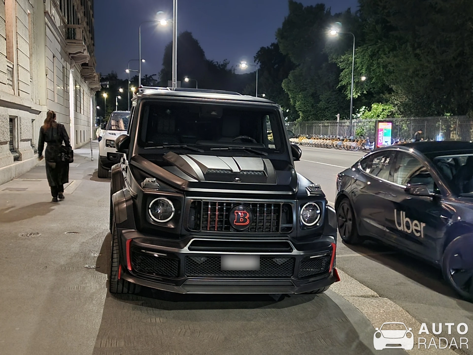 Mercedes-AMG Brabus P900 Rocket Edition W463 spotted in Milano