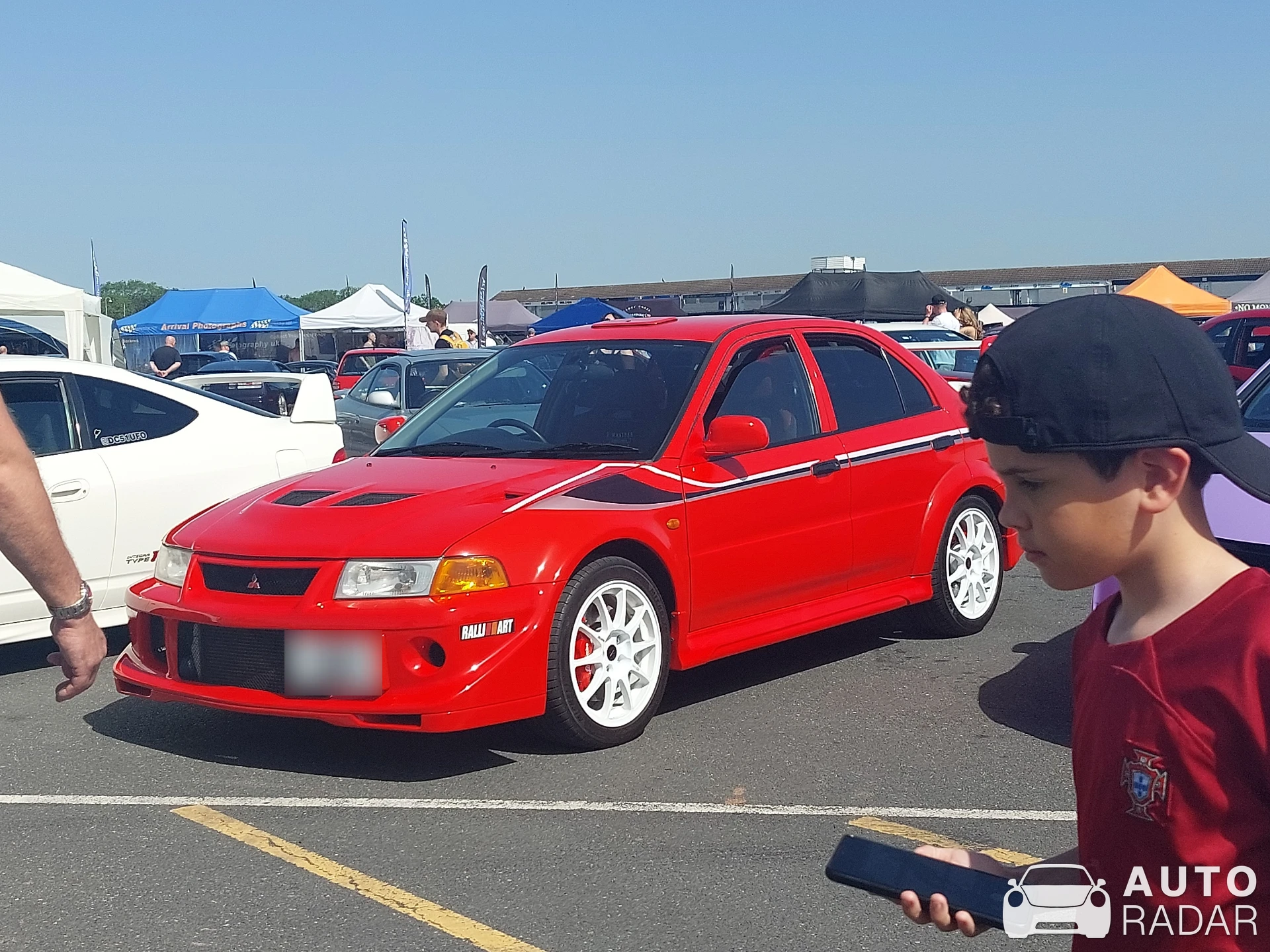 Mitsubishi Lancer Evolution VI Tommi Makinen Edition spotted in Derby