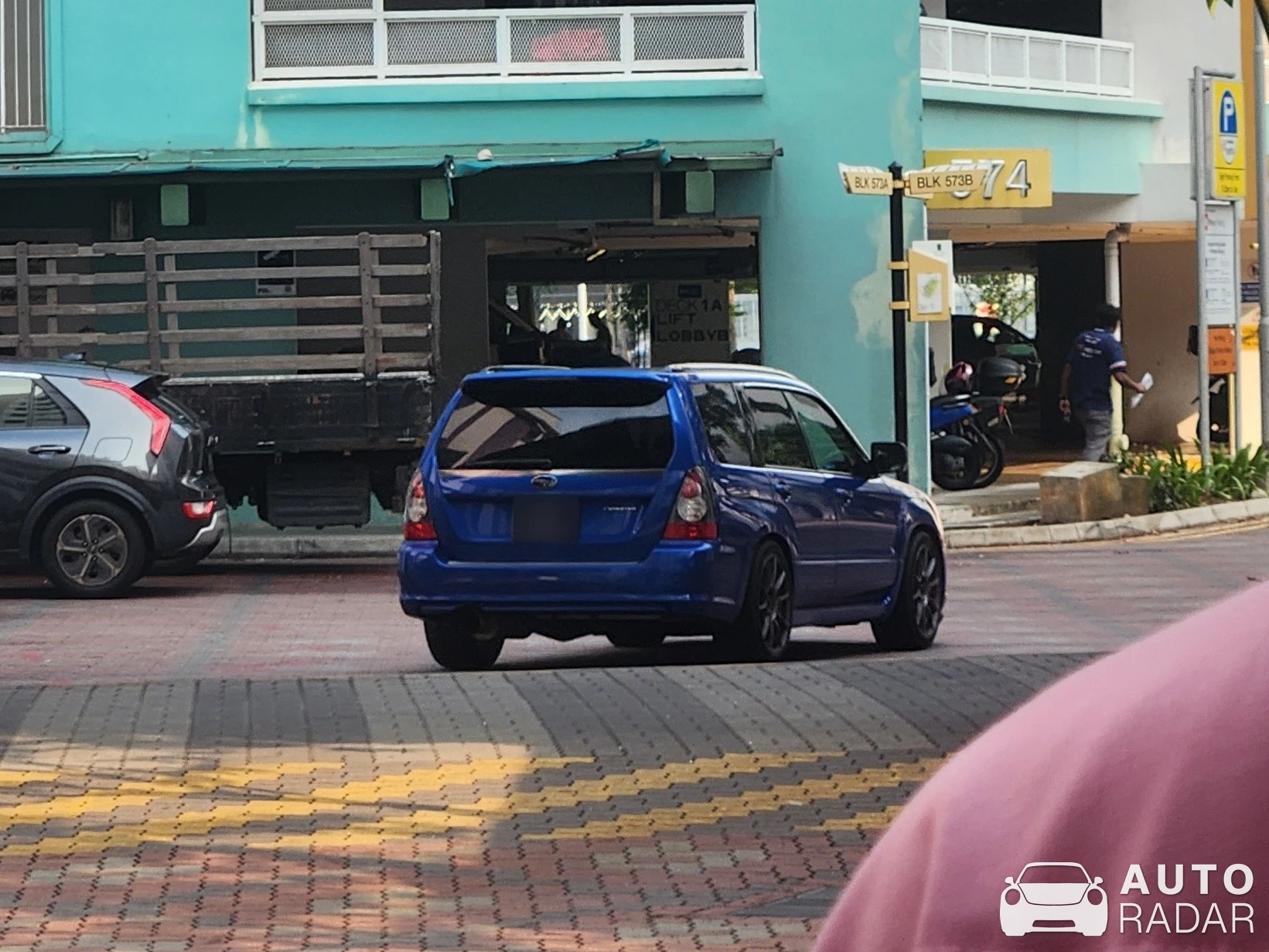 Subaru Forester SG5 STI spotted in Singapore