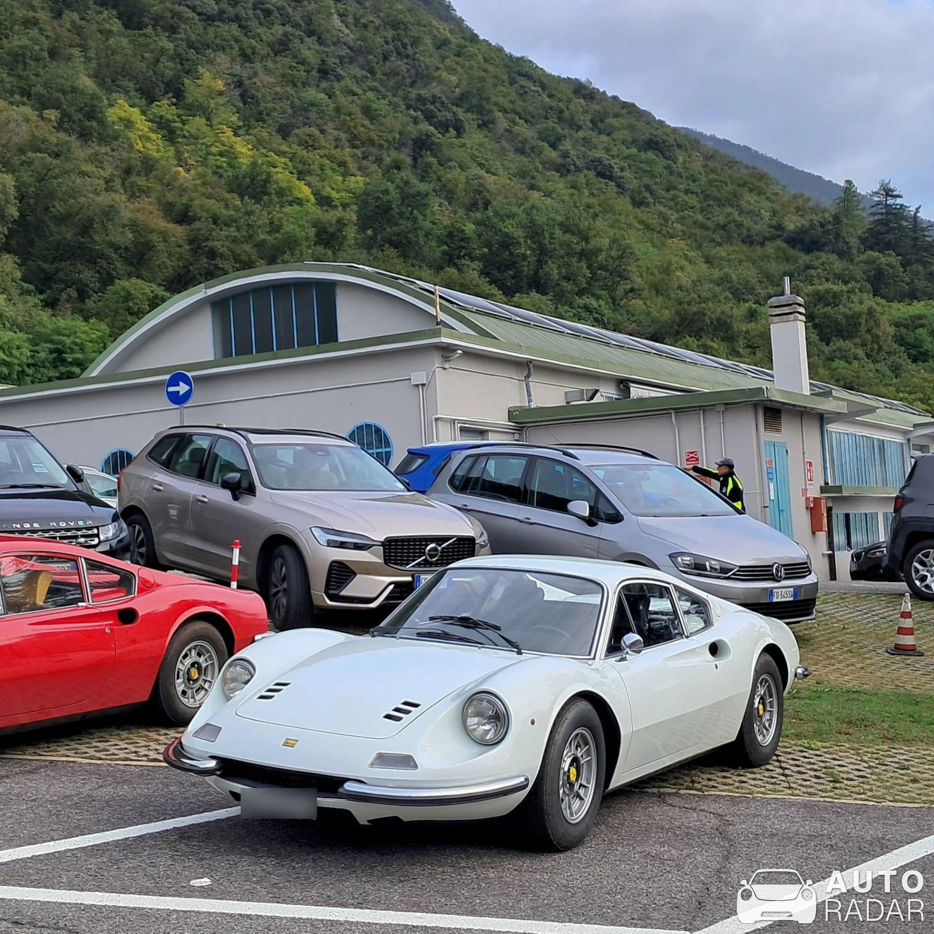 Ferrari Dino 246 GT spotted in Predore, Italy