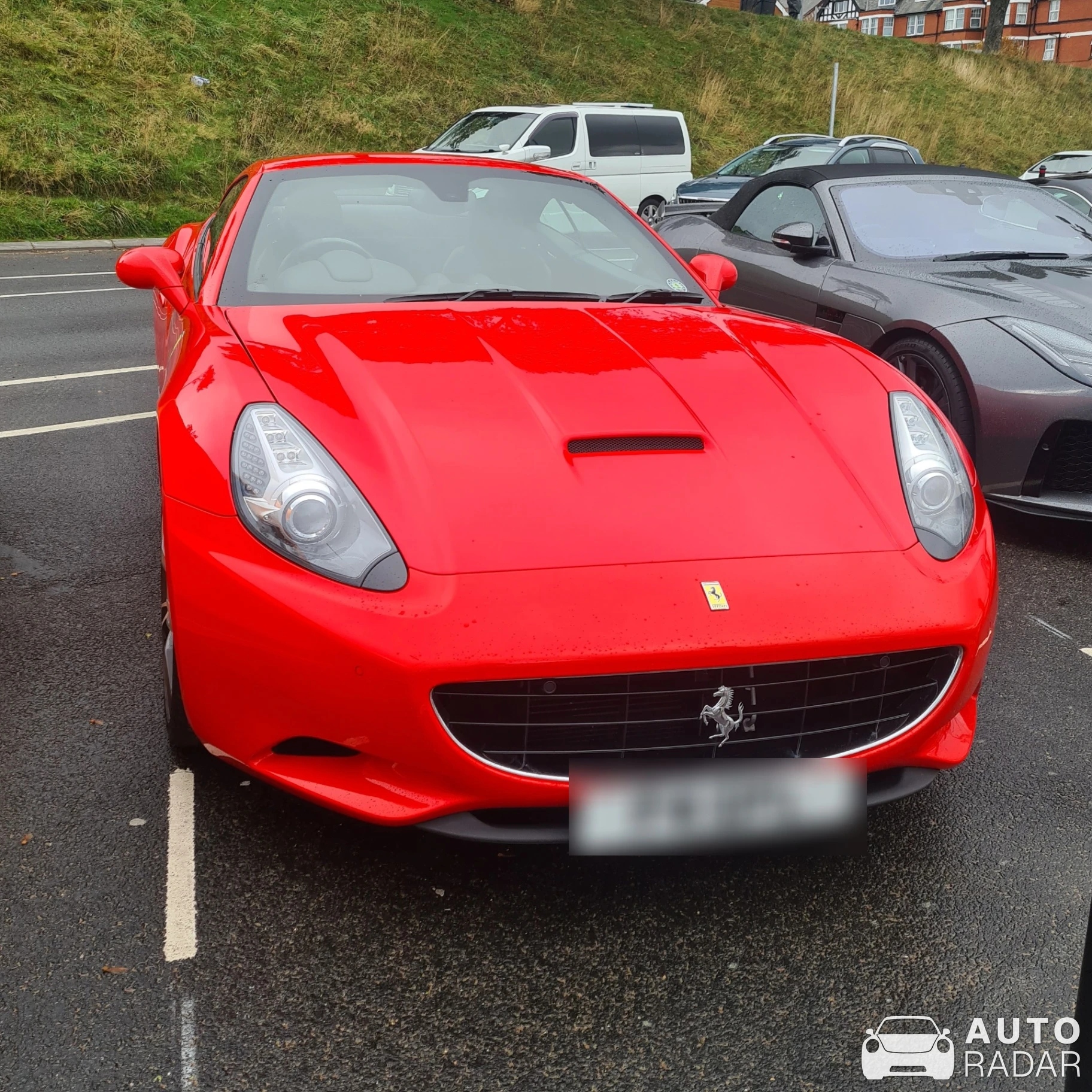 Ferrari California spotted in Rhos on Sea, United Kingdom