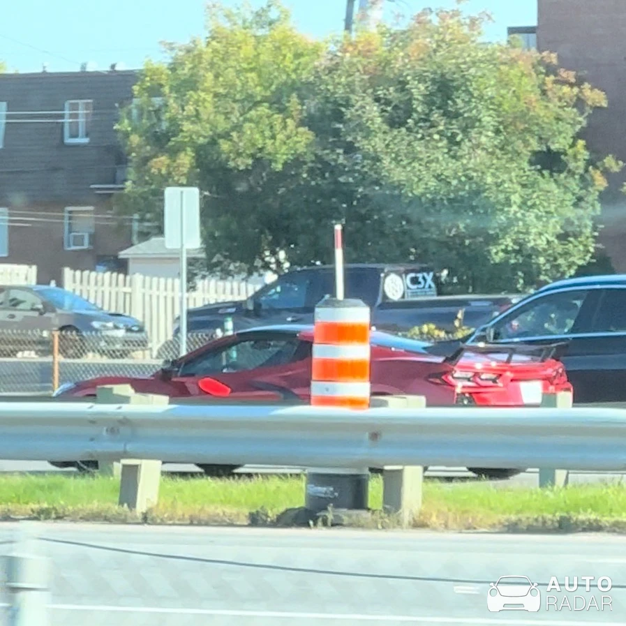 Chevrolet Corvette C8 Stingray Convertible spotted in Saint-Eustache, Canada