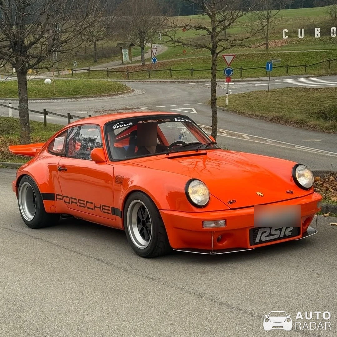 Porsche 911 RSR spotted in Medvode