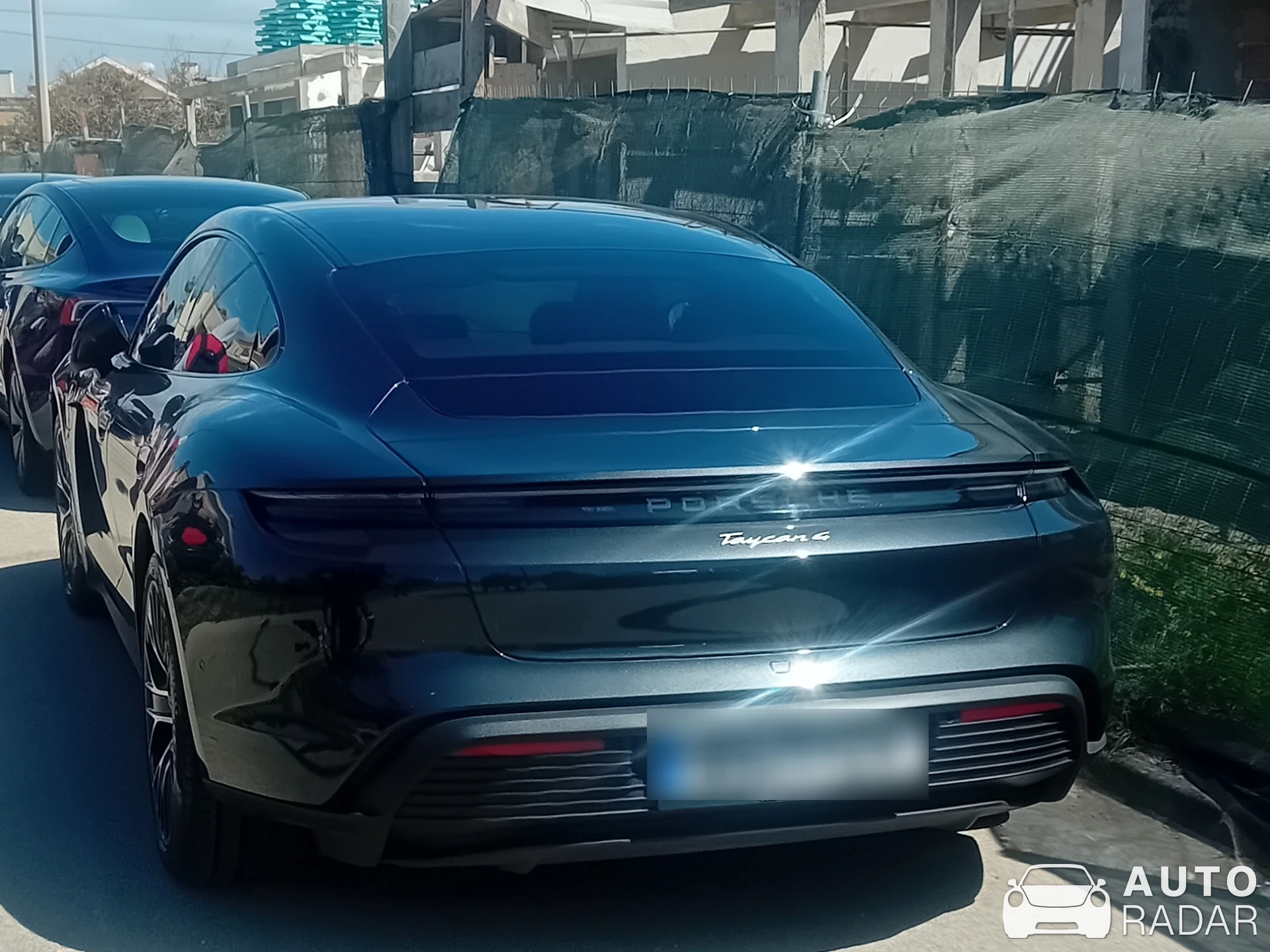 Porsche Taycan 4 spotted in Aveiro