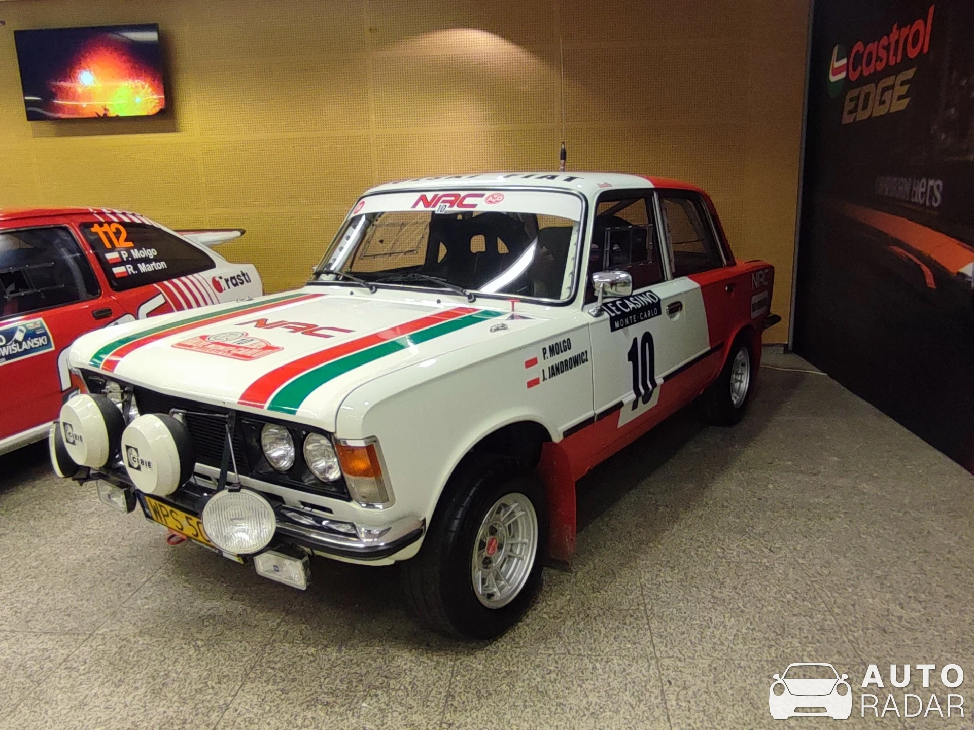 Polski Fiat 125p Monte Carlo spotted in Warszawa