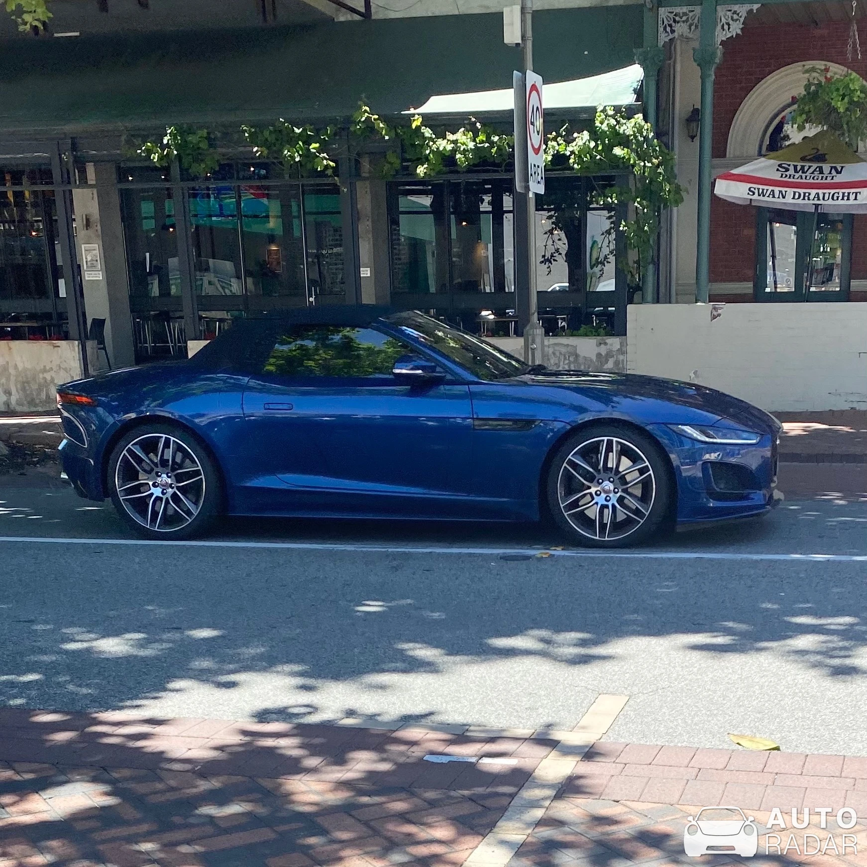 Jaguar F-Type P380 Convertible spotted in South Perth, Australia