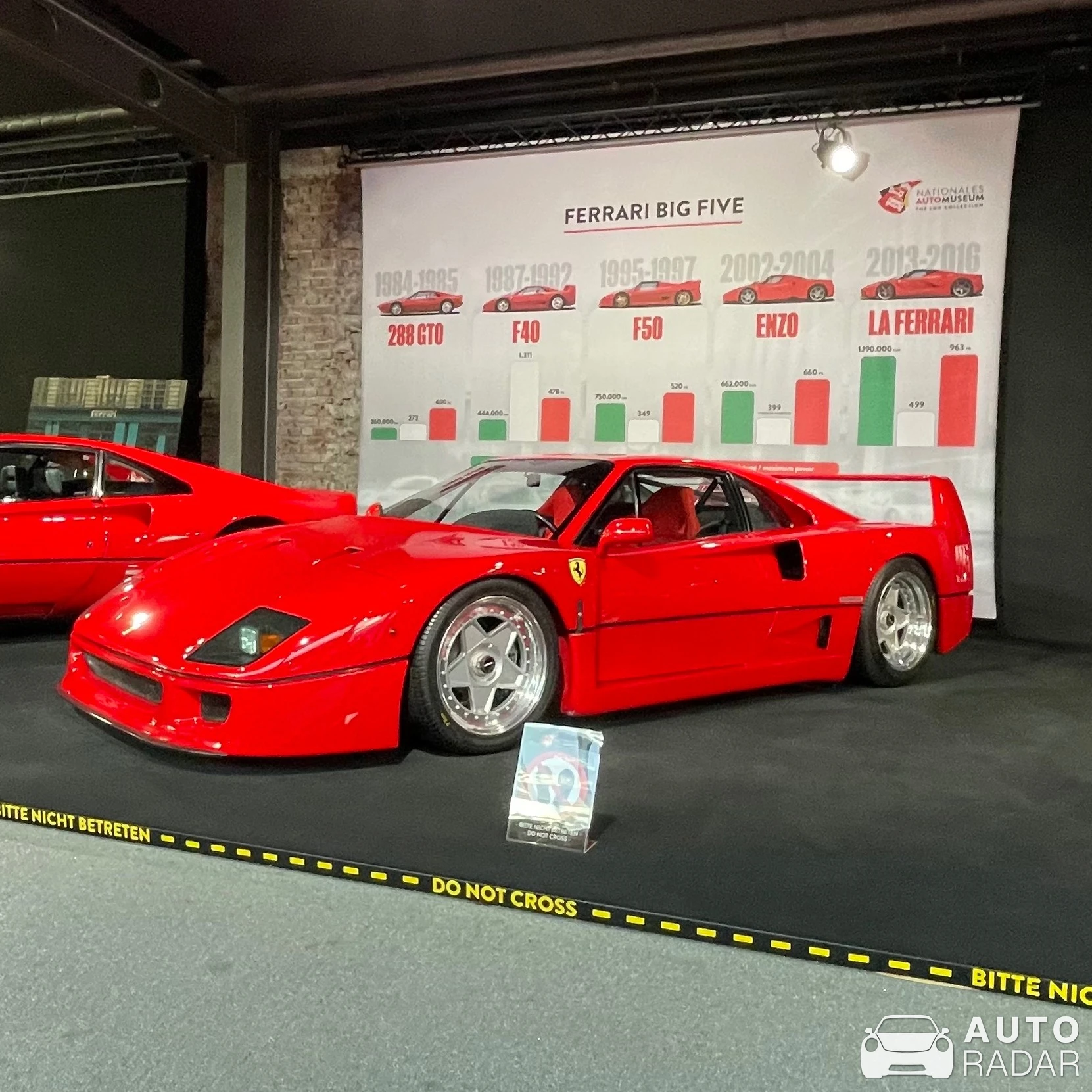 Ferrari F40 spotted in Dietzhölztal, Deutschland